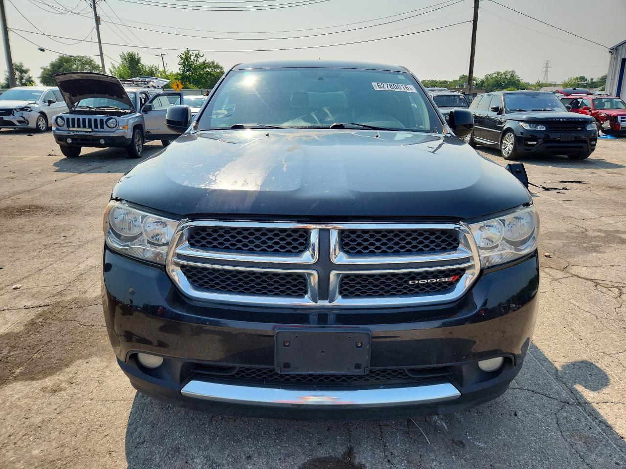 2012 Dodge Durango Sxt Black vin: 1C4RDHAG6CC335854