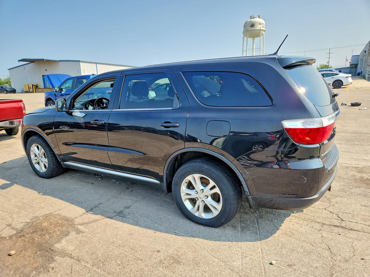 2012 Dodge Durango Sxt Black vin: 1C4RDHAG6CC335854