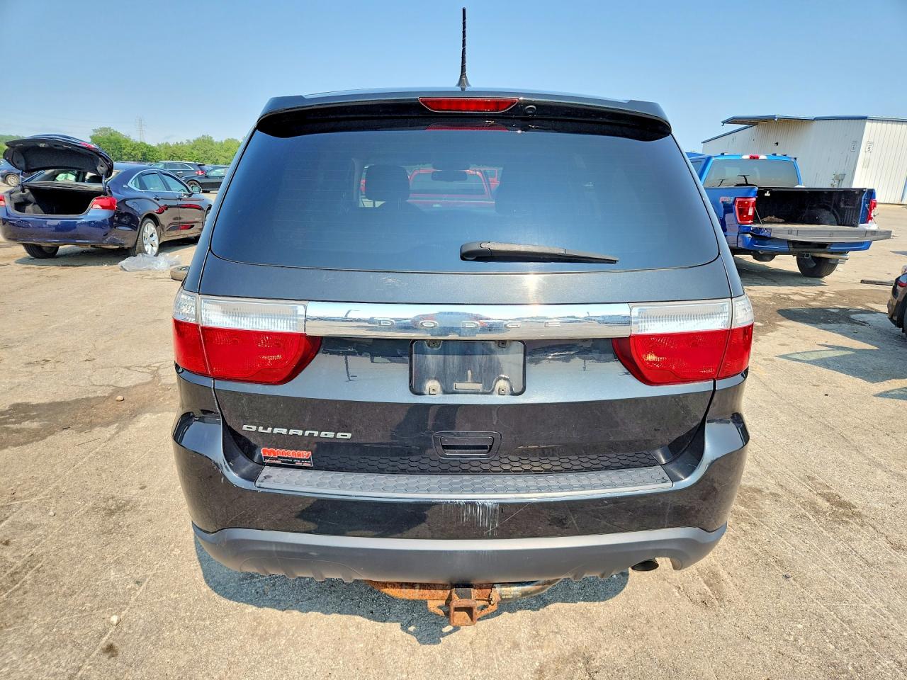 2012 Dodge Durango Sxt Black vin: 1C4RDHAG6CC335854