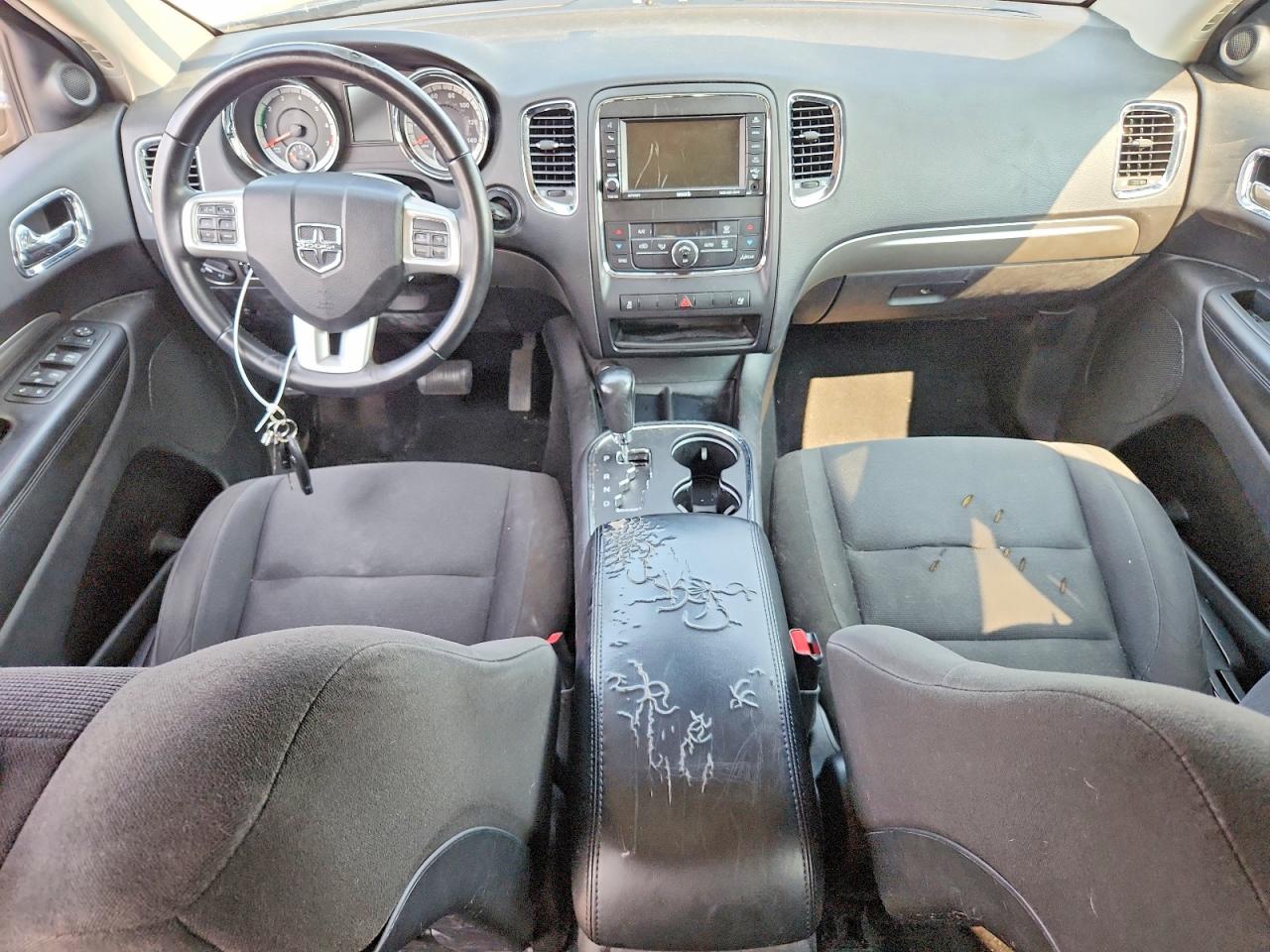 2012 Dodge Durango Sxt Black vin: 1C4RDHAG6CC335854