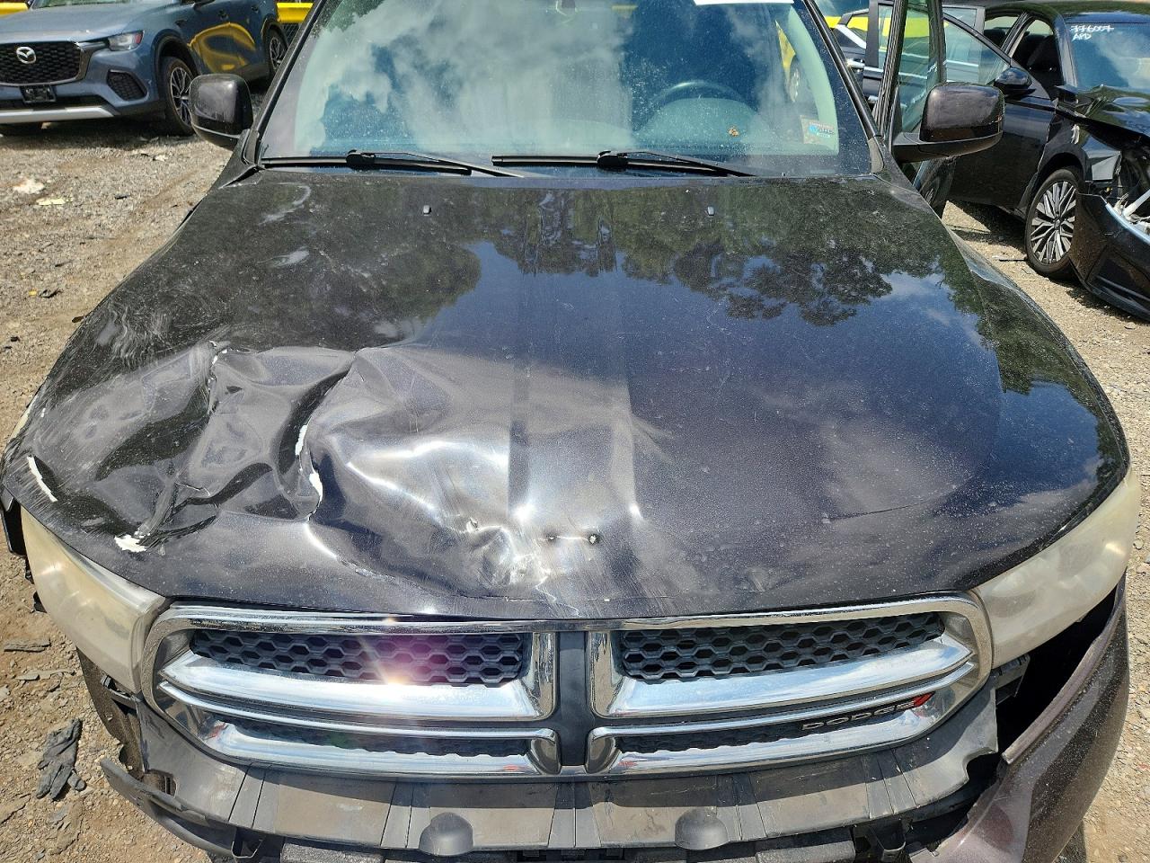 2013 Dodge Durango Sxt Brown vin: 1C4RDHAG6DC500125