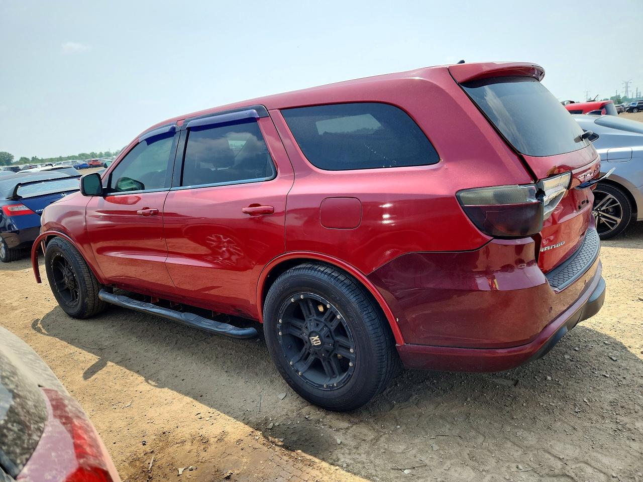 2013 Dodge Durango Sxt Красный vin: 1C4RDHAG6DC571891