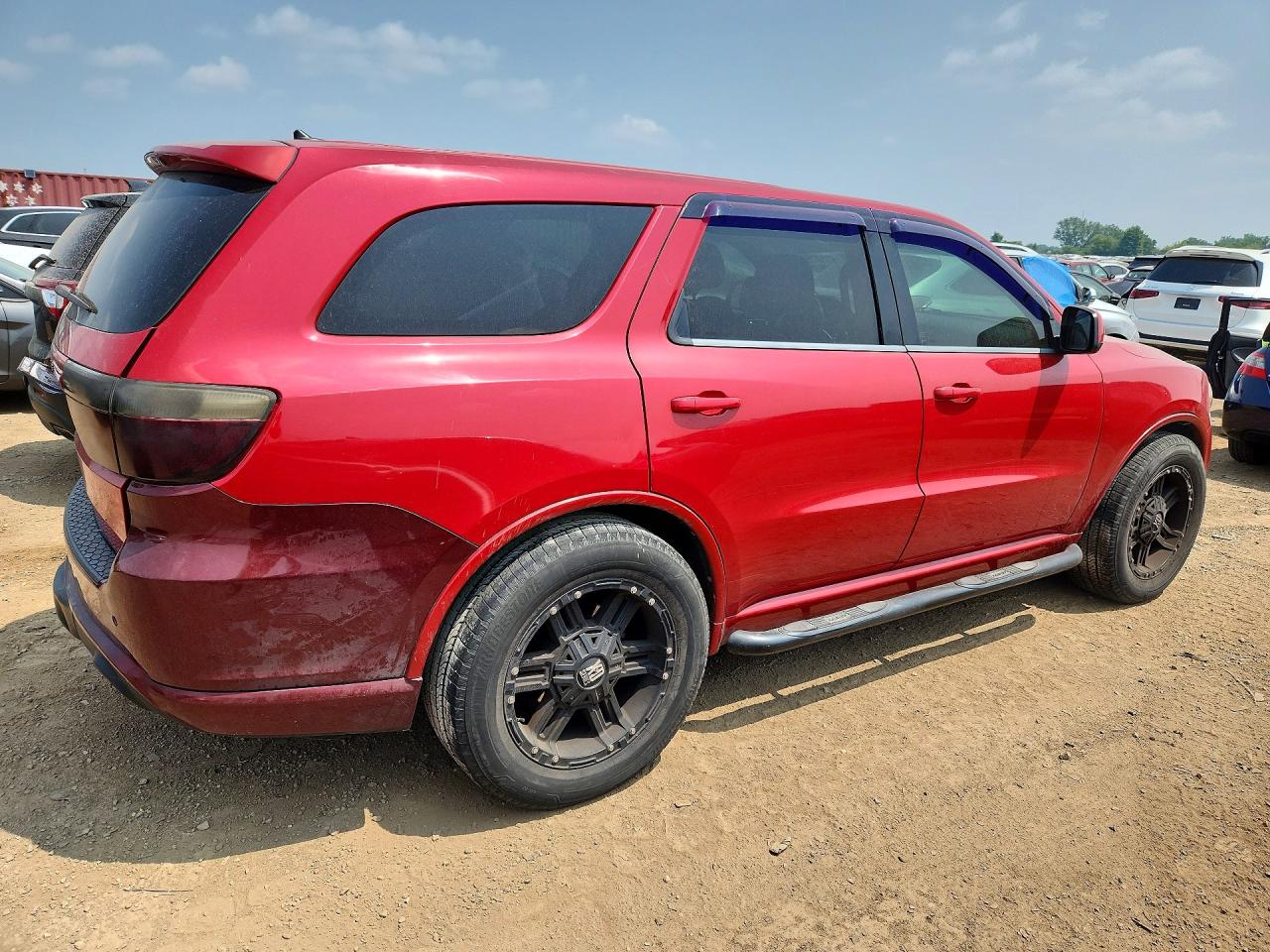 2013 Dodge Durango Sxt Красный vin: 1C4RDHAG6DC571891