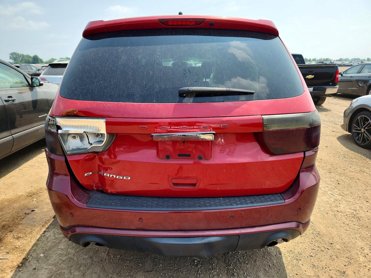 2013 Dodge Durango Sxt Красный vin: 1C4RDHAG6DC571891