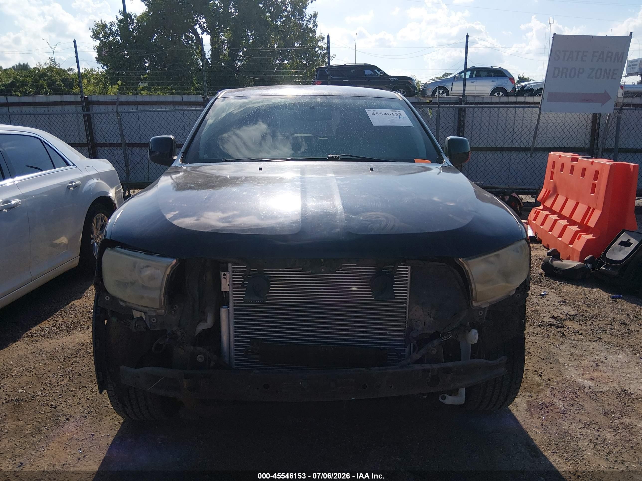 2013 Dodge Durango Sxt Black vin: 1C4RDHAG6DC657427