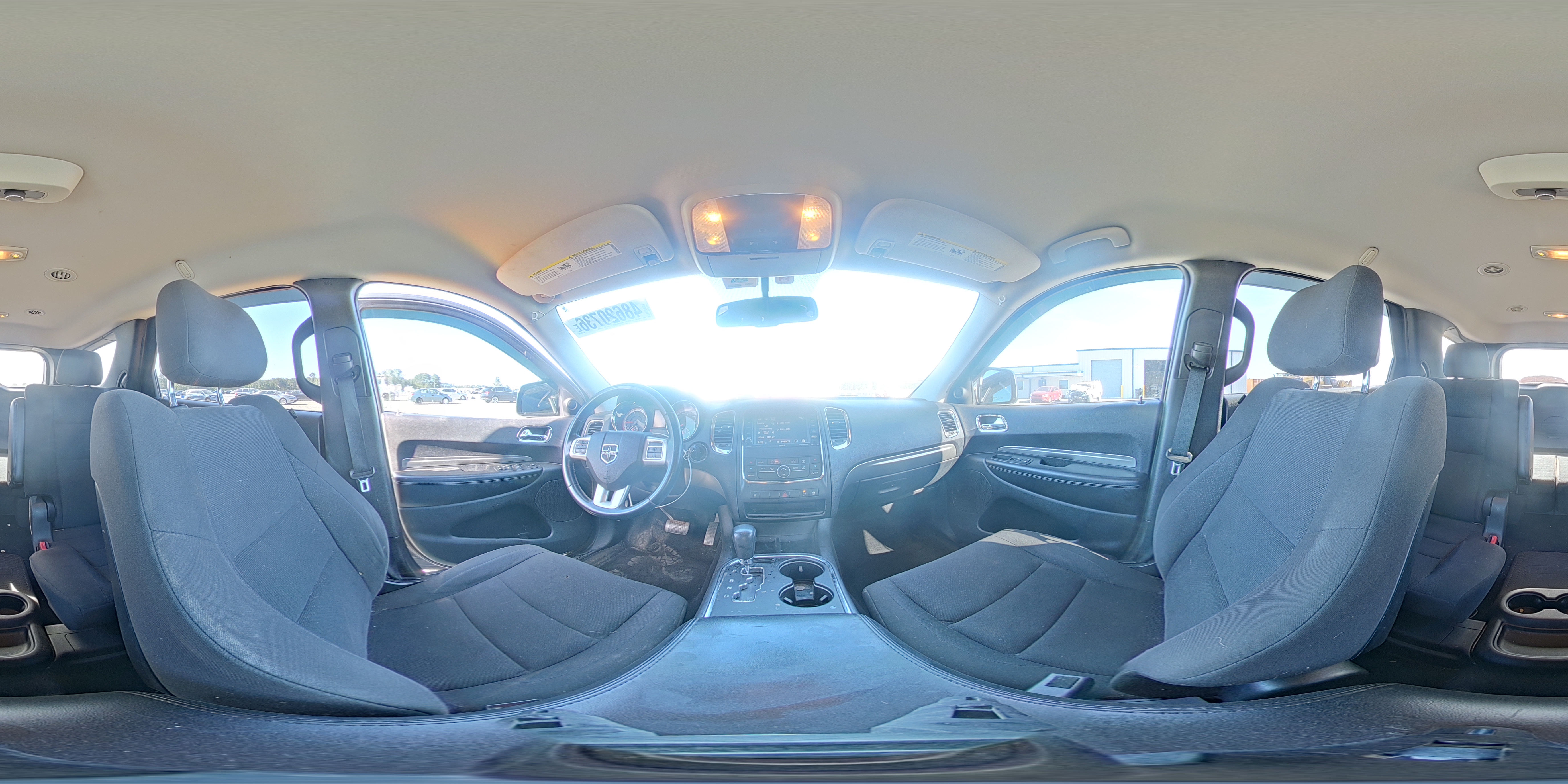 2013 Dodge Durango Sxt Black vin: 1C4RDHAG6DC681954