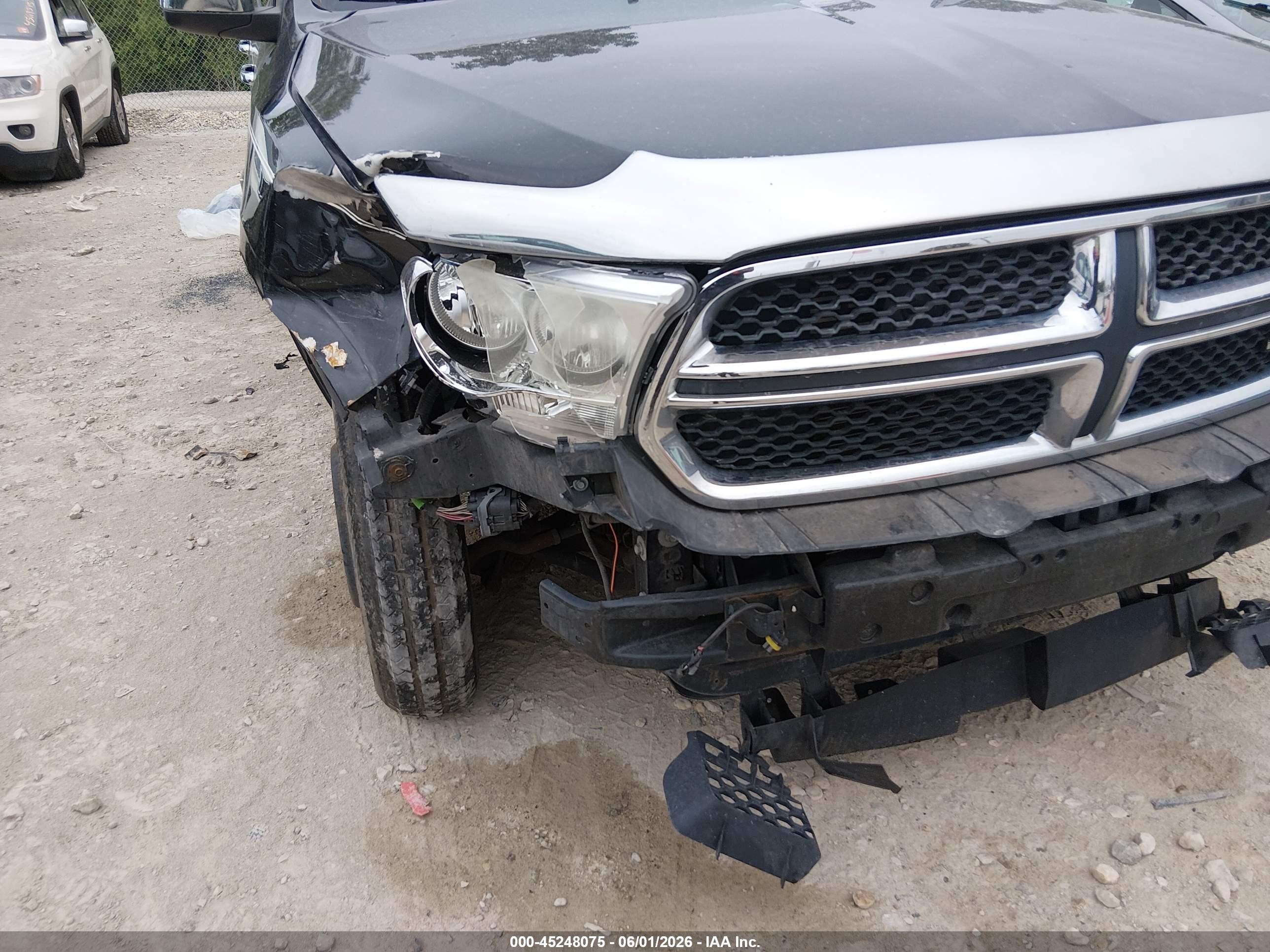 2013 Dodge Durango Sxt Черный vin: 1C4RDHAG6DC694896