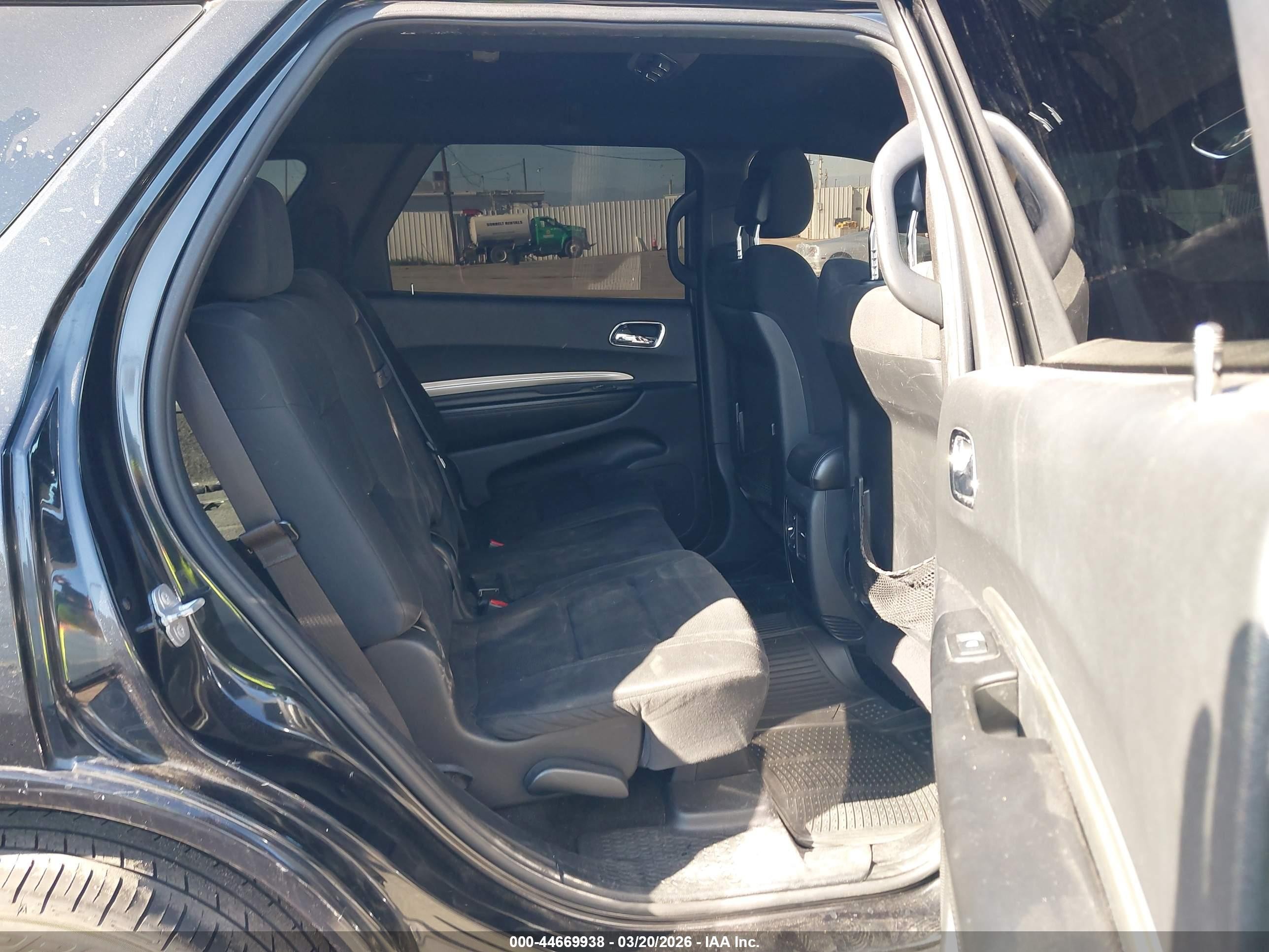 2014 Dodge Durango Sxt Черный vin: 1C4RDHAG6EC332228