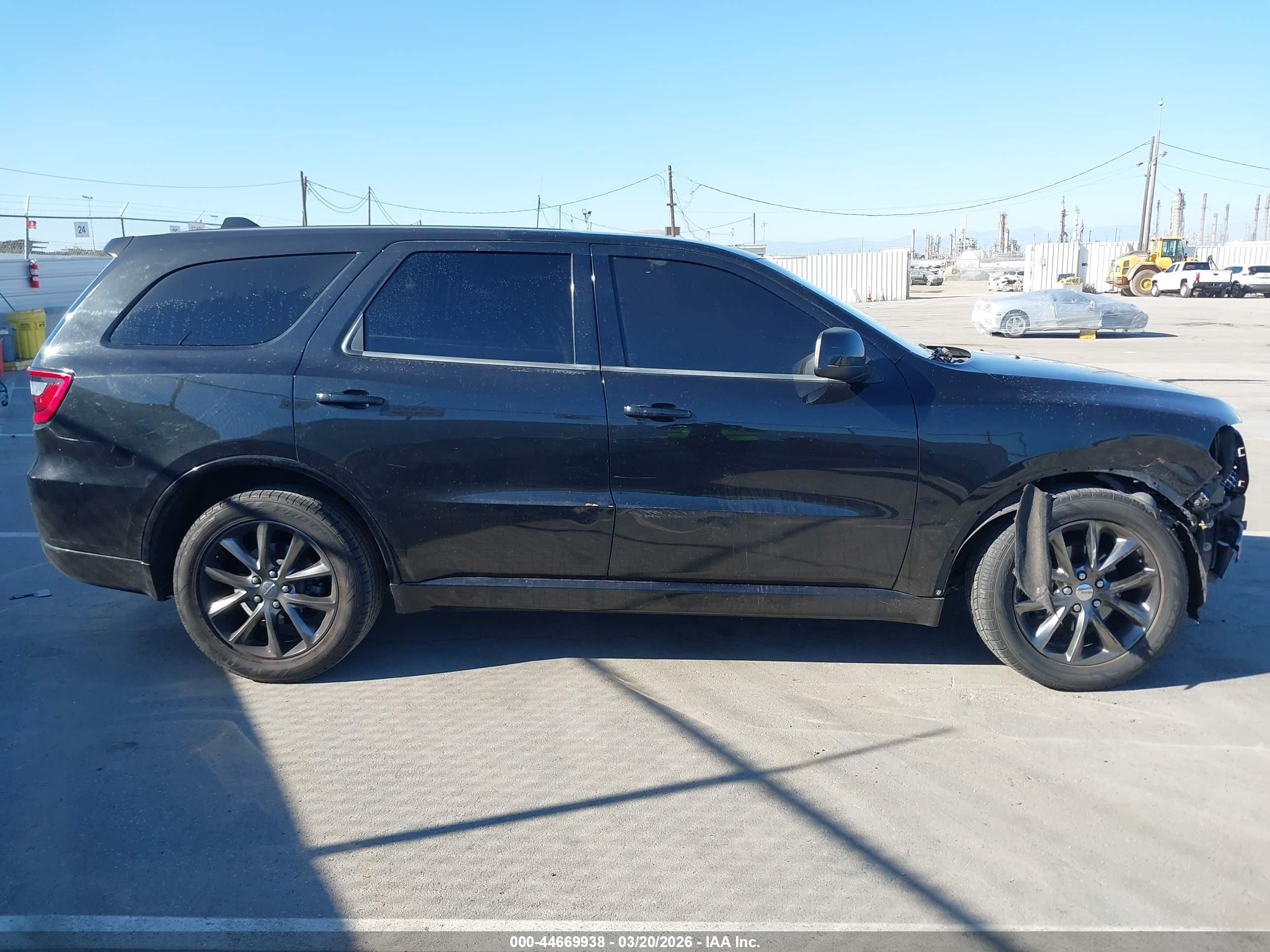 2014 Dodge Durango Sxt Черный vin: 1C4RDHAG6EC332228