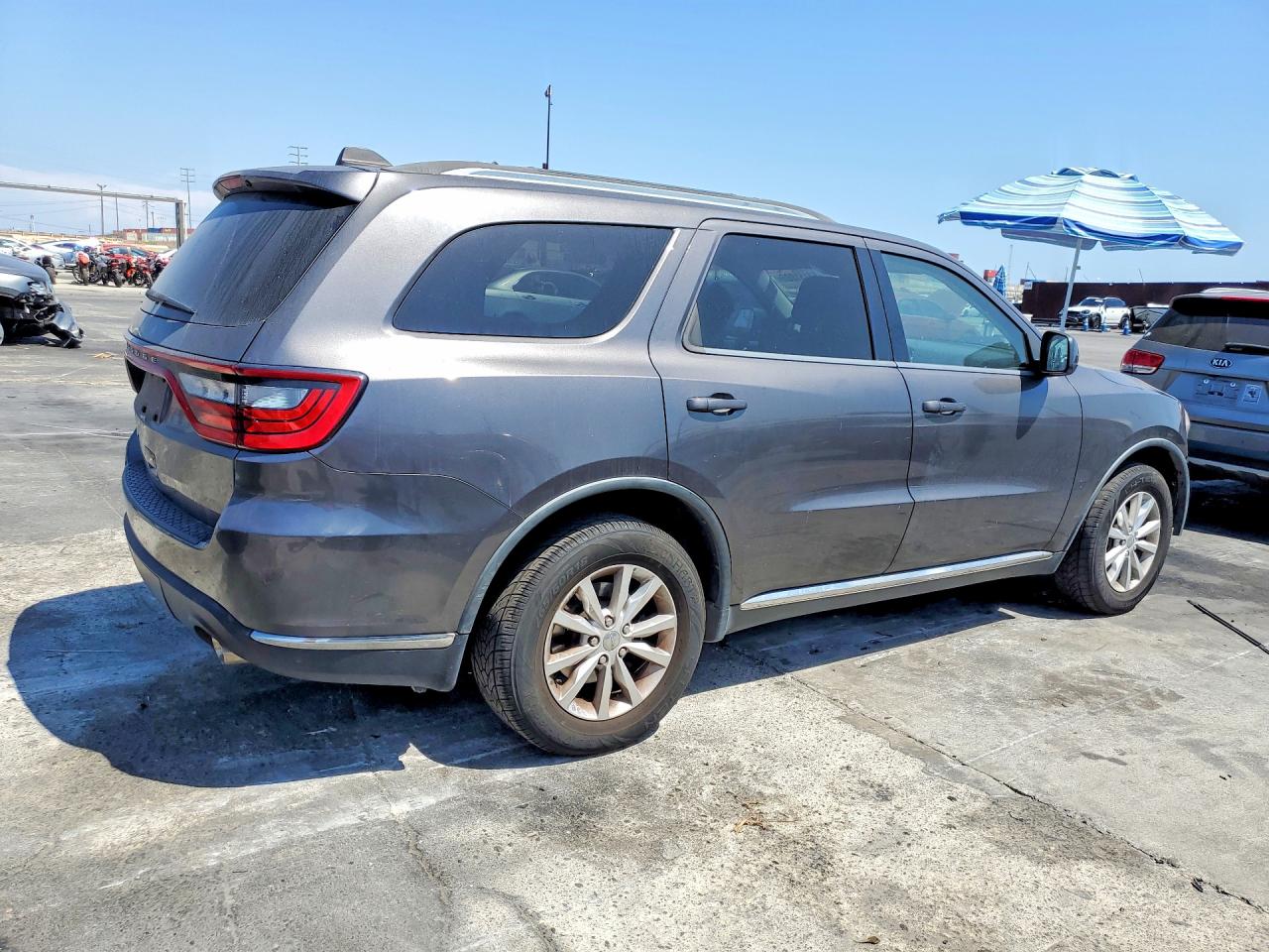 2014 Dodge Durango Sxt Серый vin: 1C4RDHAG6EC390663