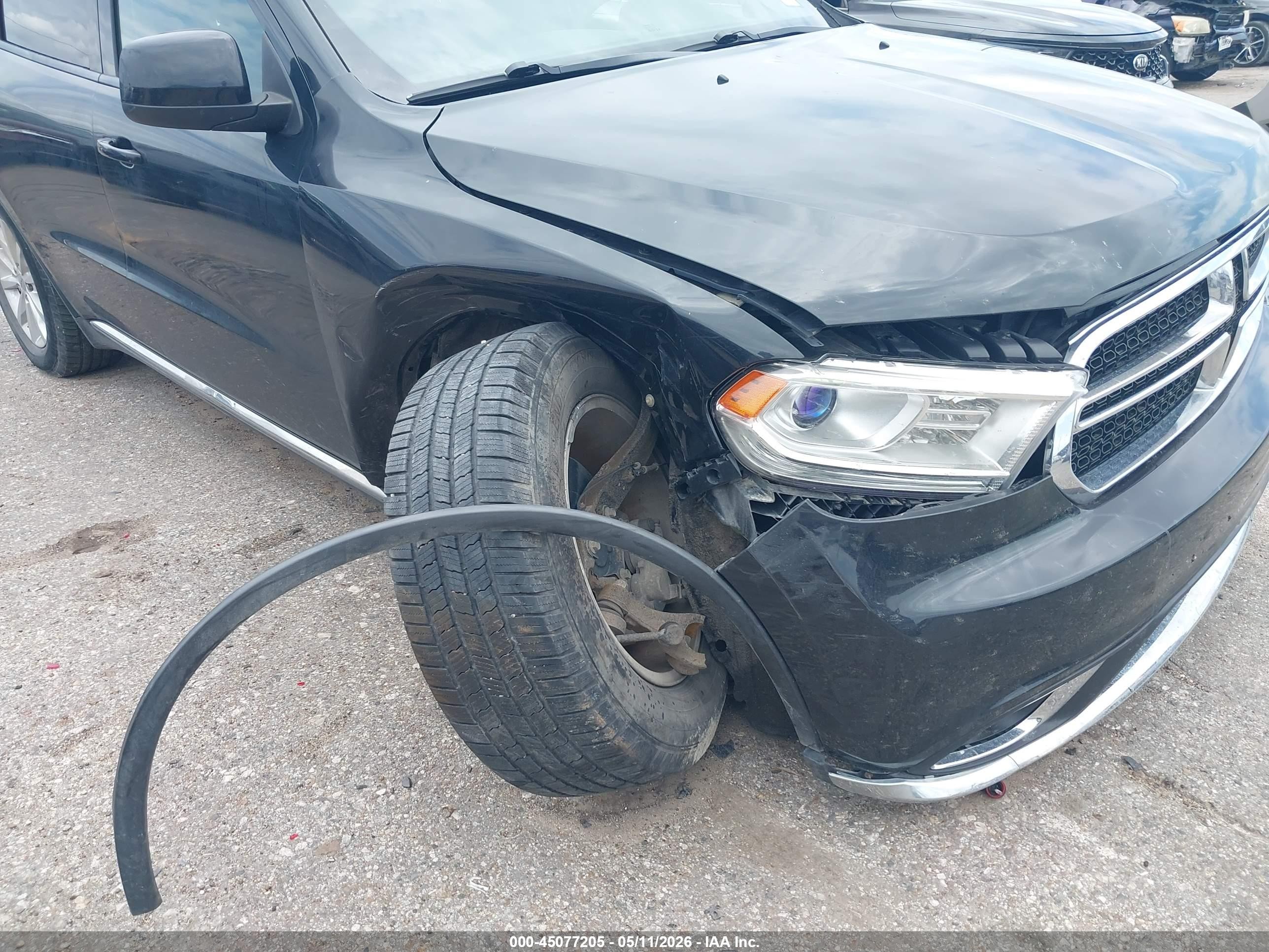 2014 Dodge Durango Sxt Черный vin: 1C4RDHAG6EC560455