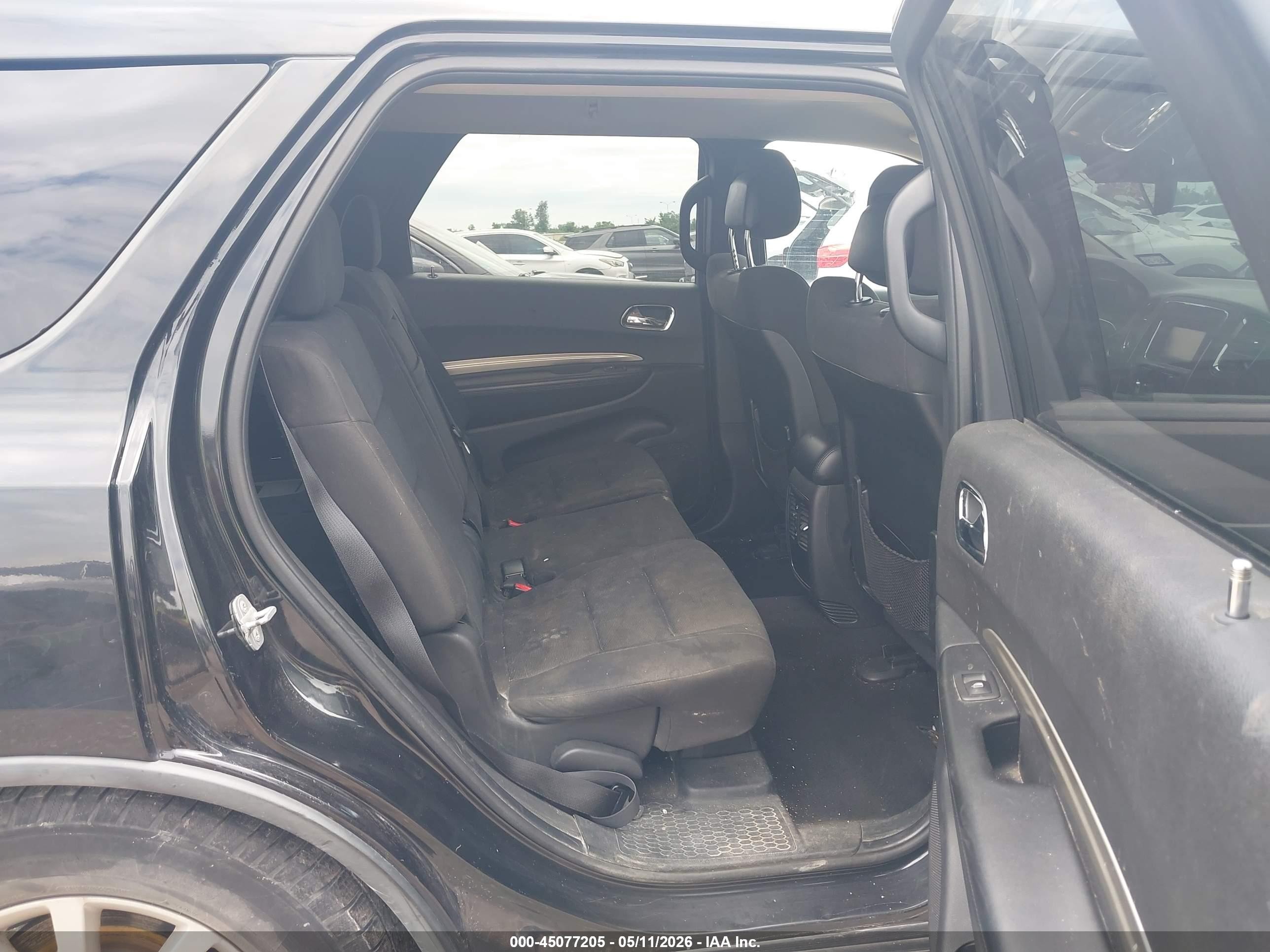 2014 Dodge Durango Sxt Черный vin: 1C4RDHAG6EC560455