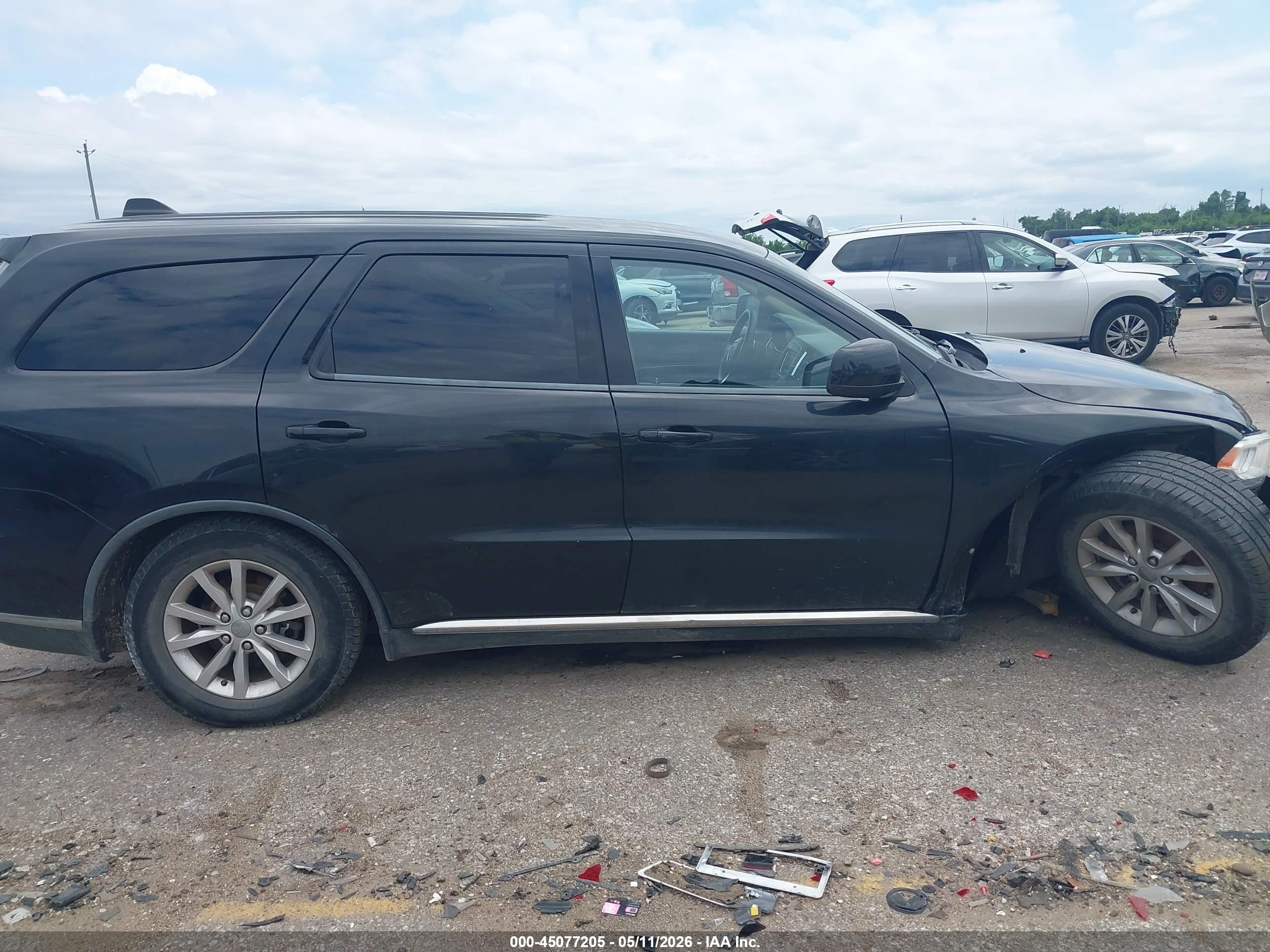 2014 Dodge Durango Sxt Черный vin: 1C4RDHAG6EC560455