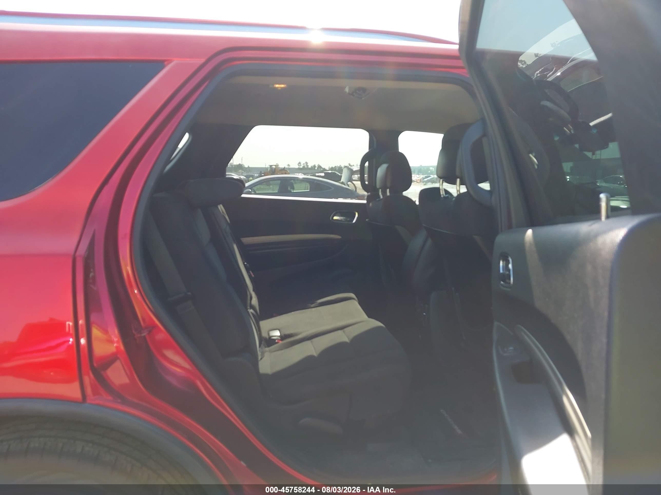 2014 Dodge Durango Sxt Red vin: 1C4RDHAG6EC590636