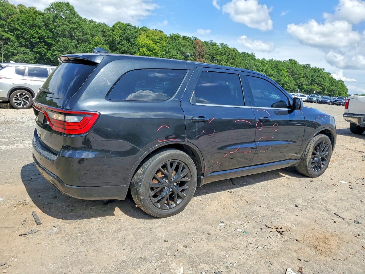 2015 Dodge Durango Sxt Black vin: 1C4RDHAG6FC757837