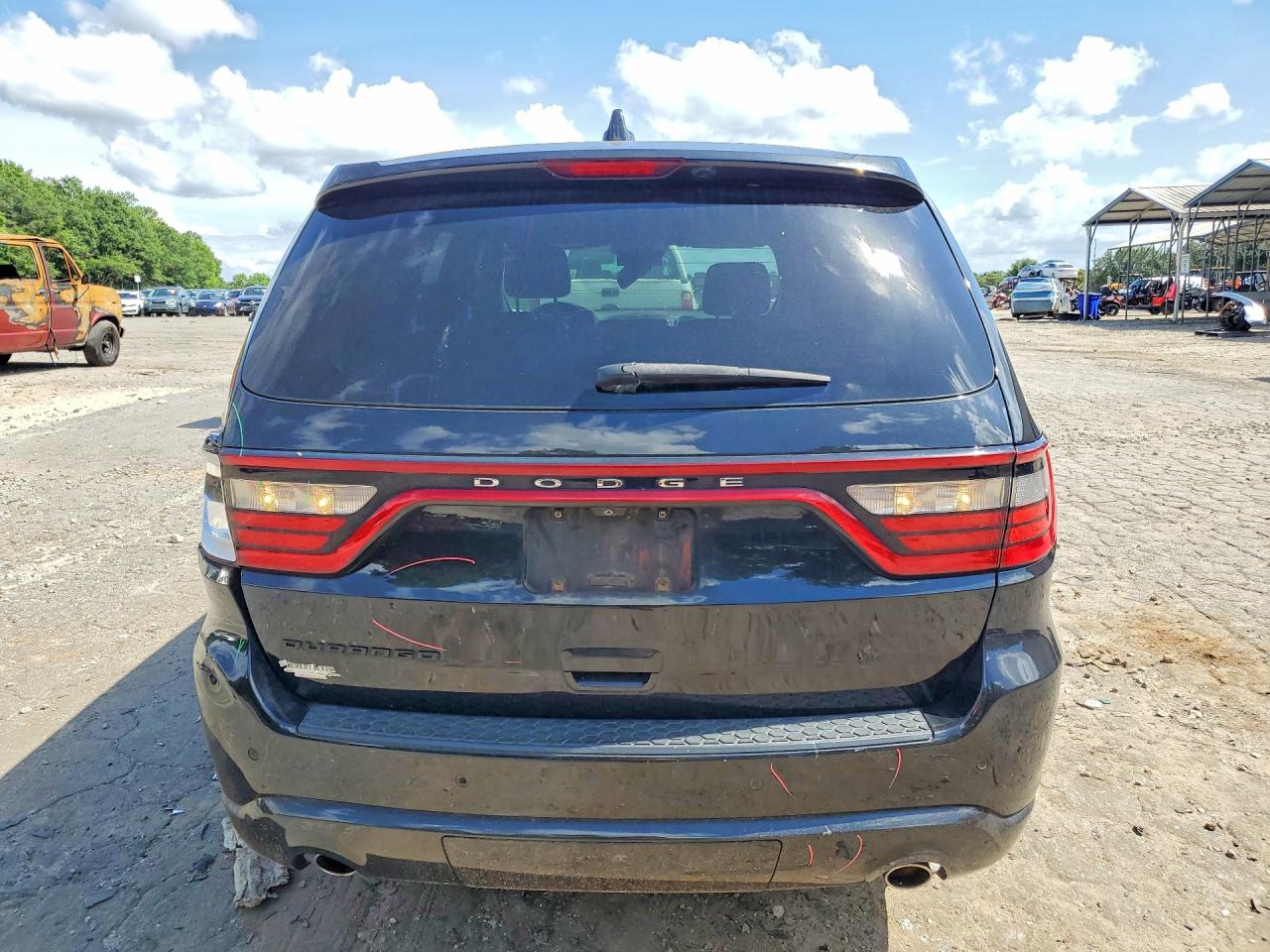 2015 Dodge Durango Sxt Black vin: 1C4RDHAG6FC757837