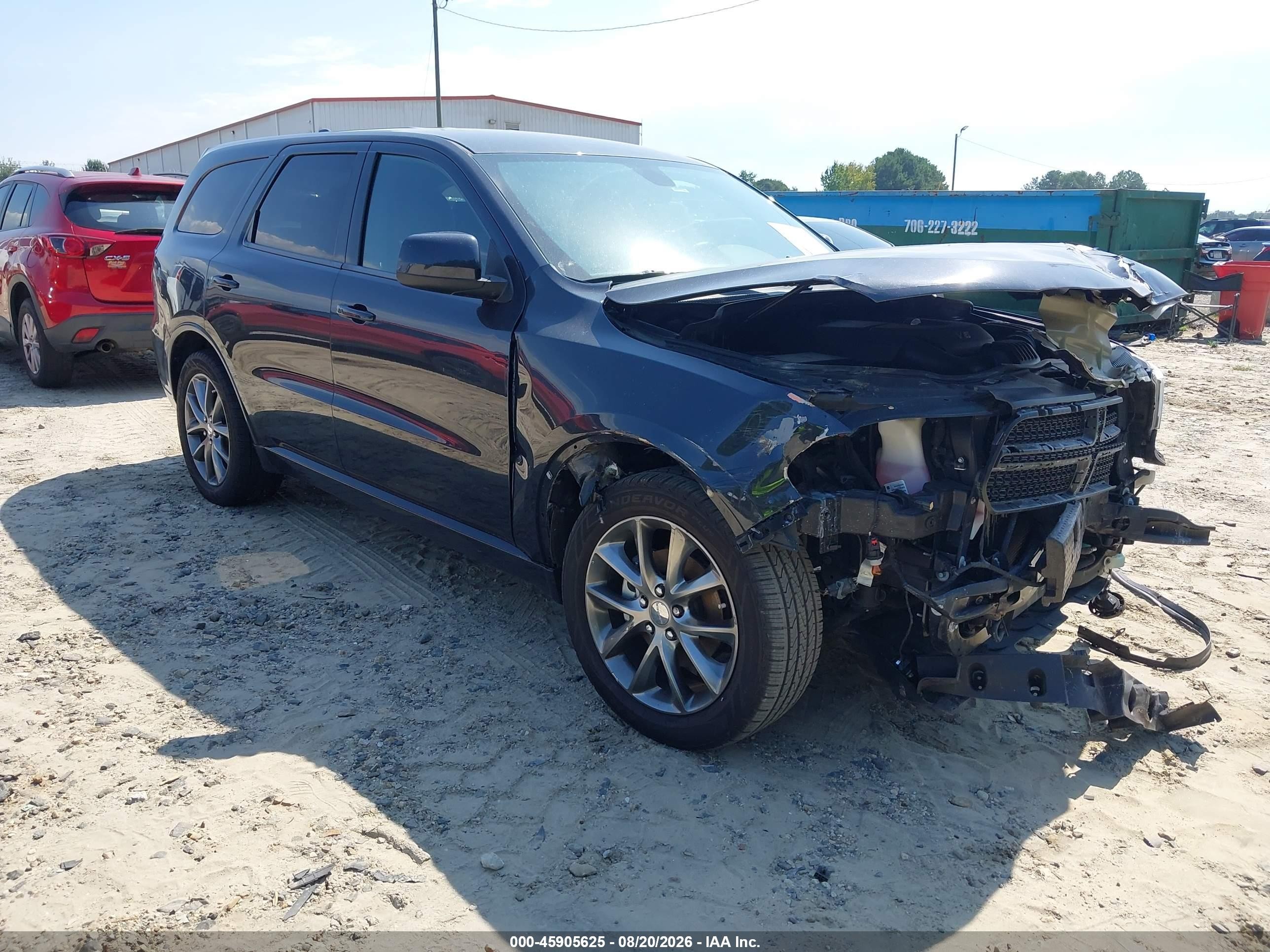 2015 Dodge Durango Sxt Серый vin: 1C4RDHAG6FC836991