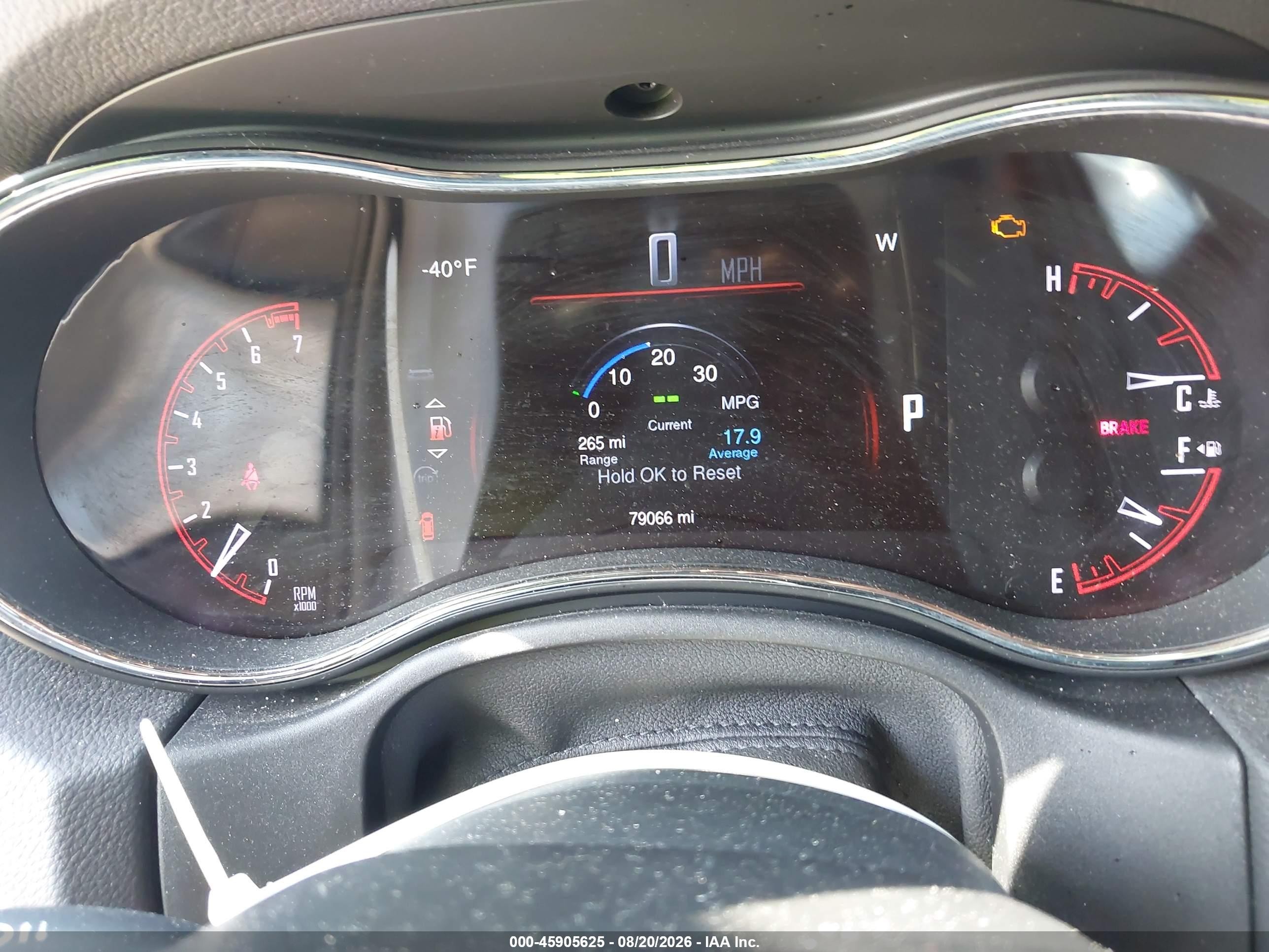 2015 Dodge Durango Sxt Серый vin: 1C4RDHAG6FC836991