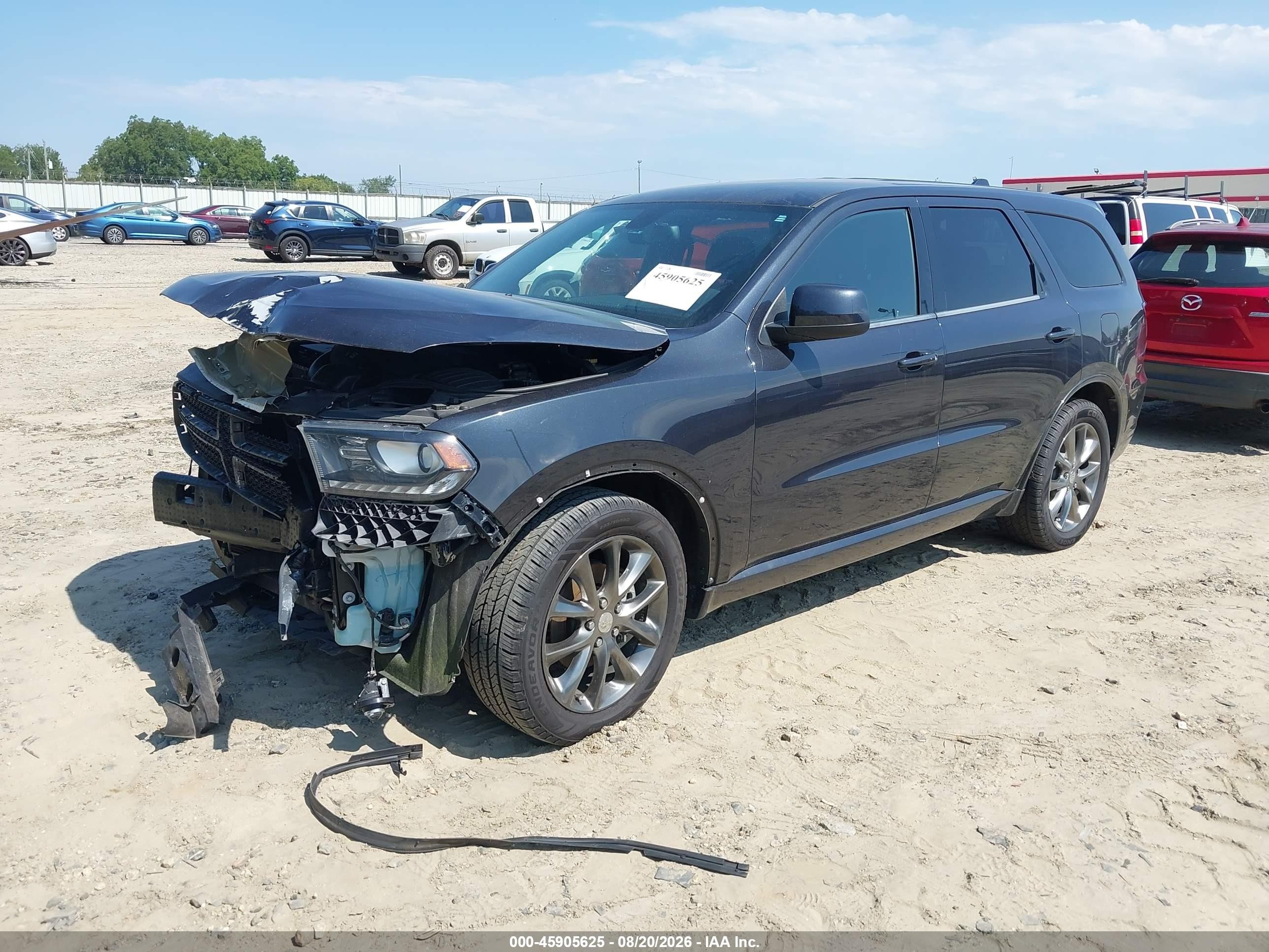 2015 Dodge Durango Sxt Серый vin: 1C4RDHAG6FC836991