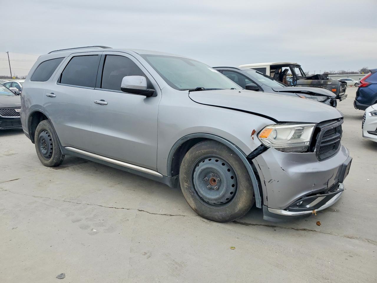 2015 Dodge Durango Sxt Серебряный vin: 1C4RDHAG6FC873510