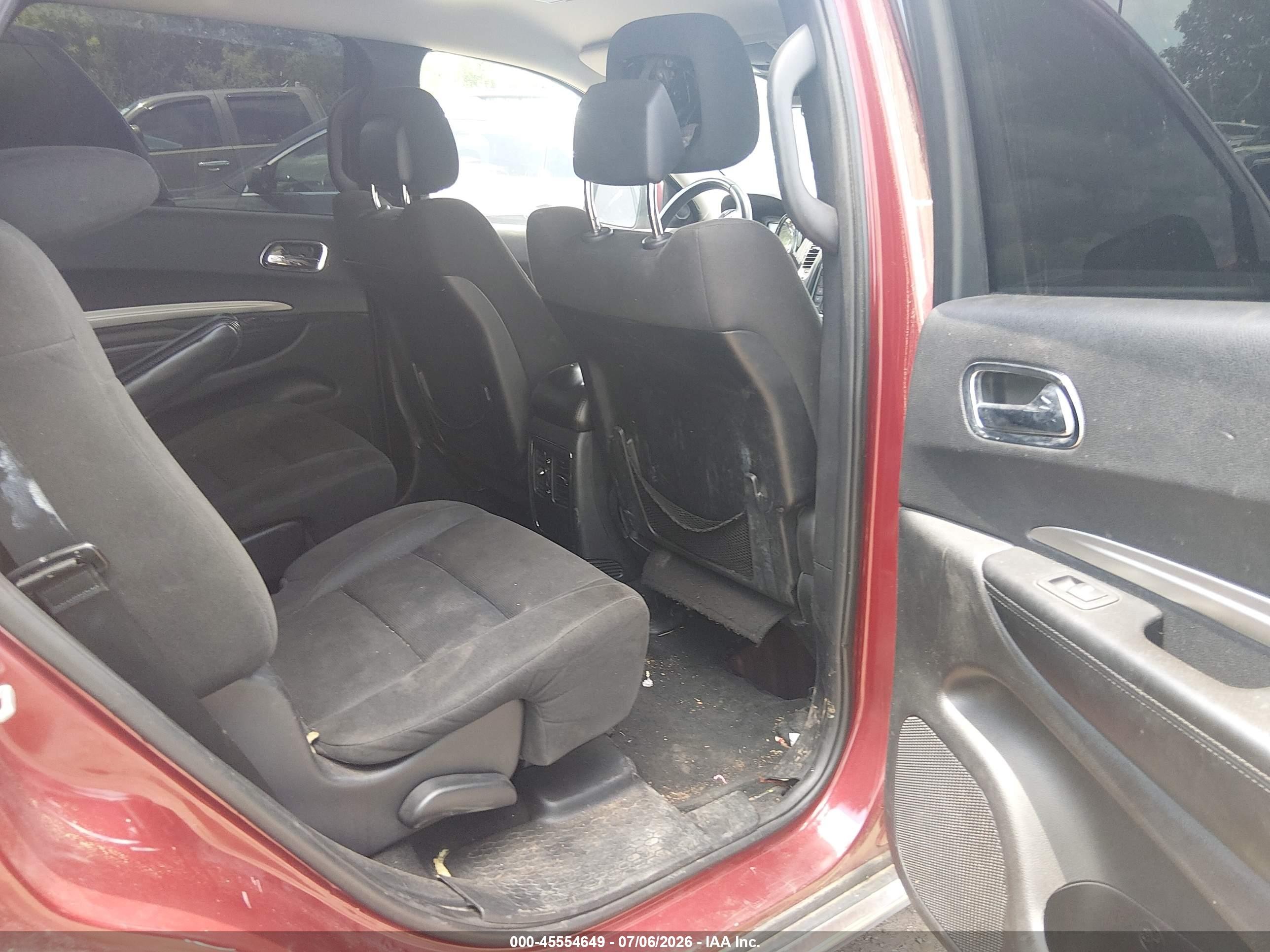 2013 Dodge Durango Sxt Red vin: 1C4RDHAG7DC678397