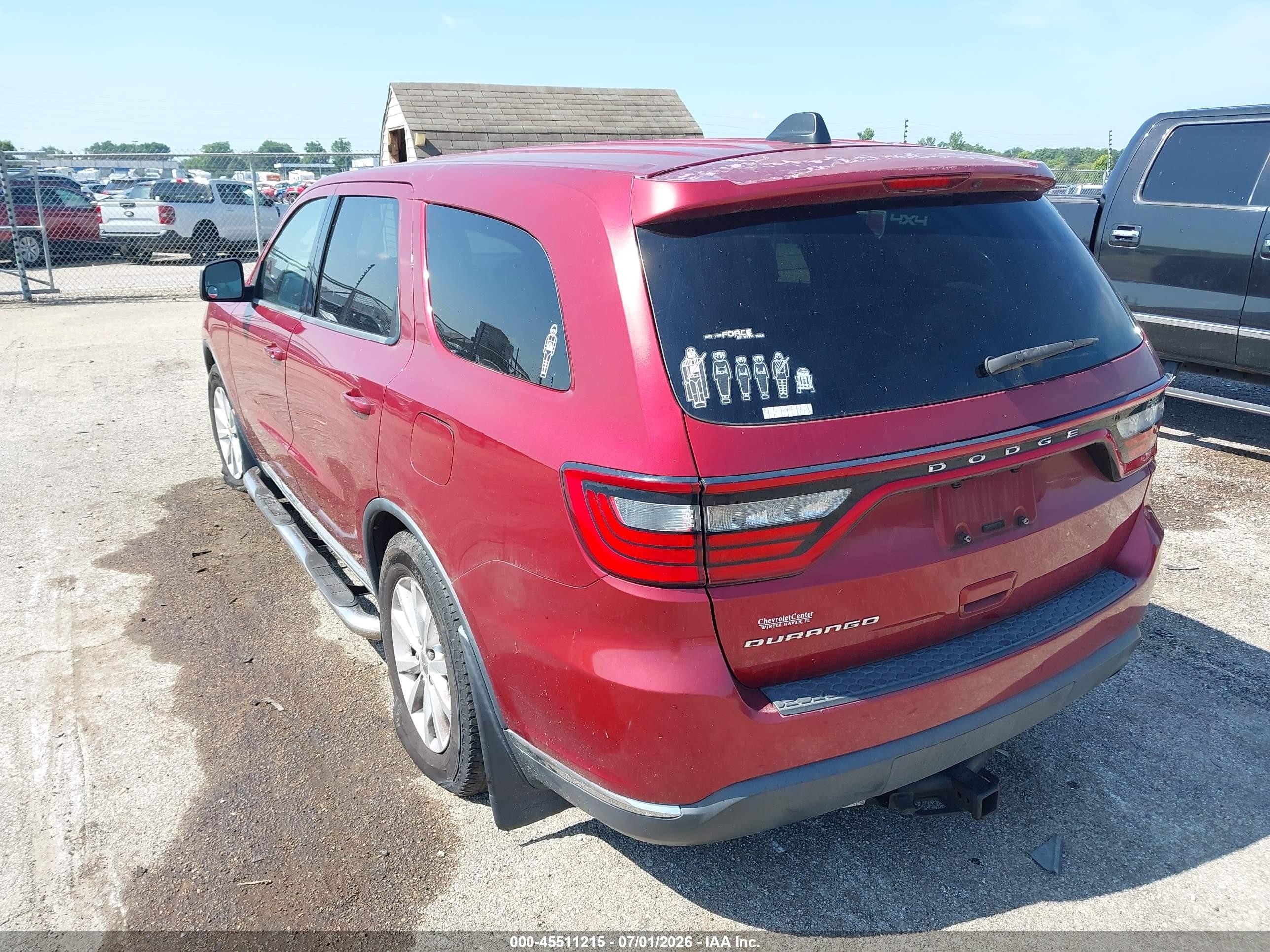 2014 Dodge Durango Sxt Burgundy vin: 1C4RDHAG7EC277871