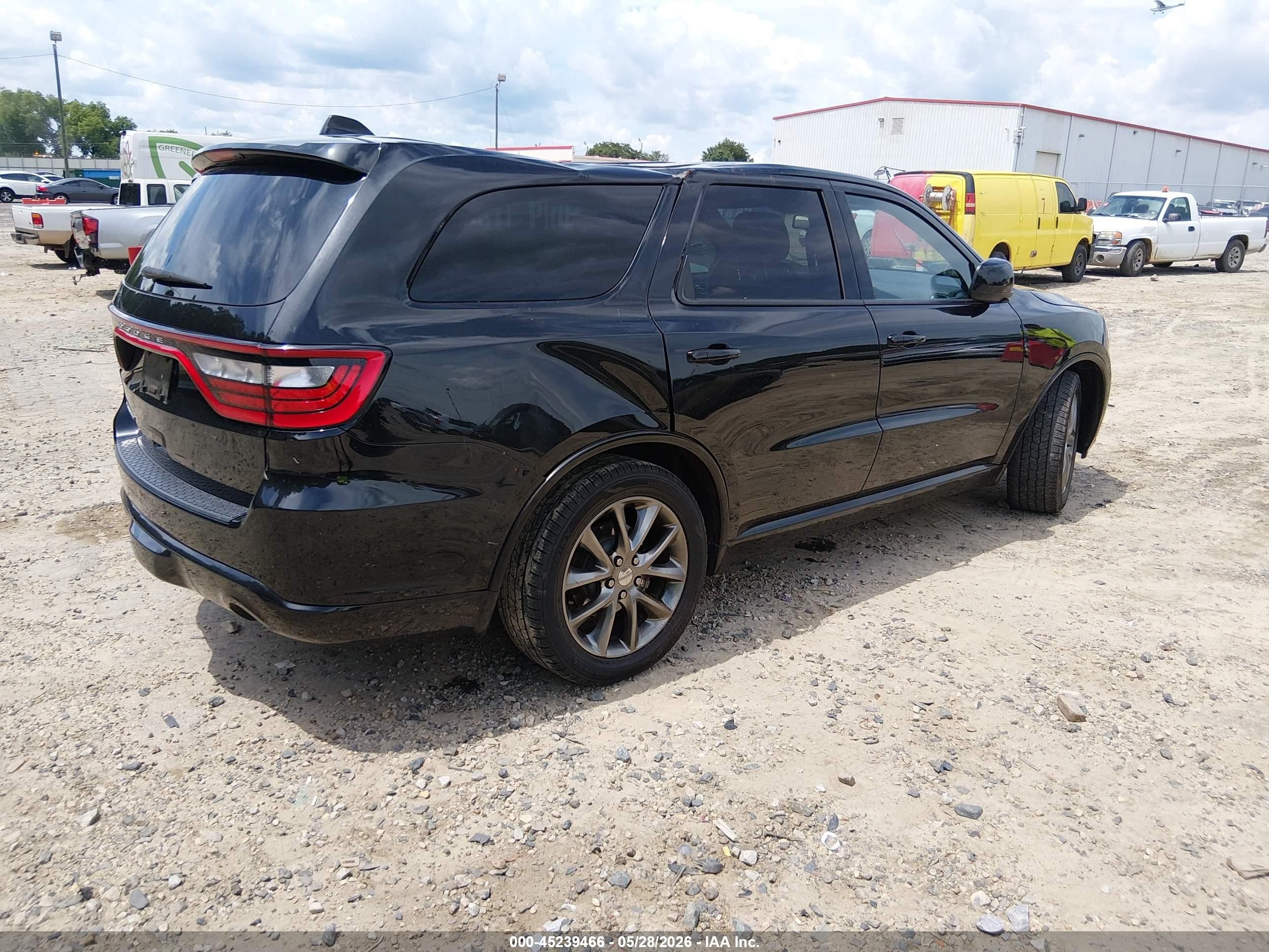2015 Dodge Durango Sxt Черный vin: 1C4RDHAG7FC801215
