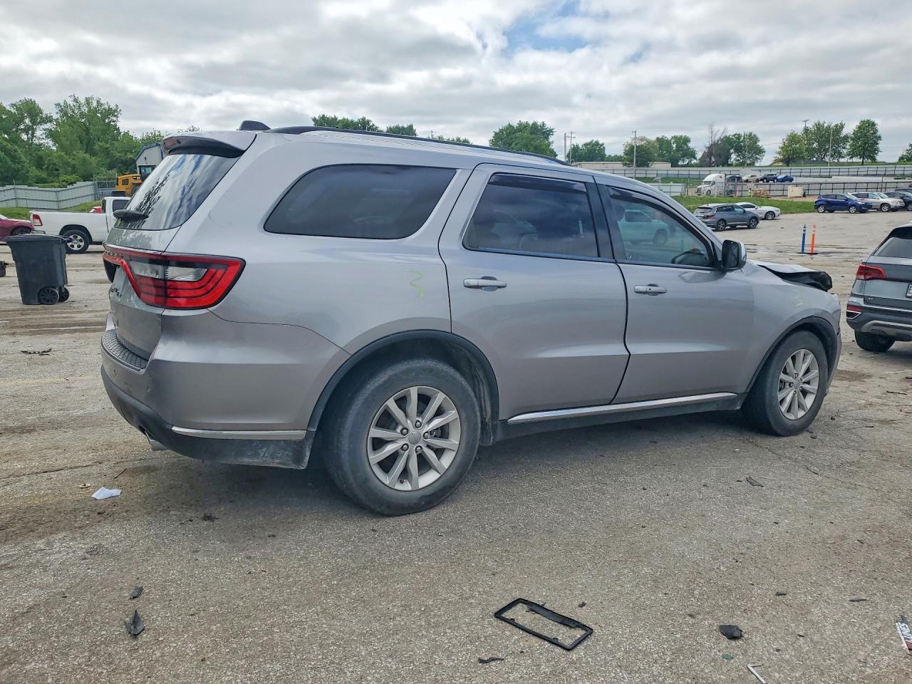 2015 Dodge Durango Sxt Silver vin: 1C4RDHAG7FC916865