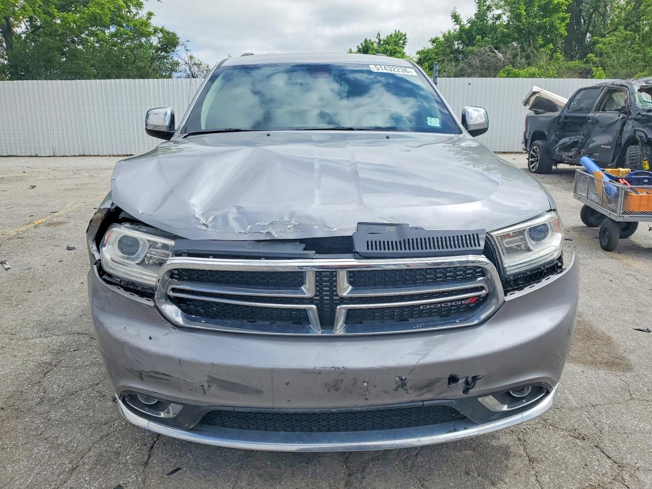 2015 Dodge Durango Sxt Silver vin: 1C4RDHAG7FC916865