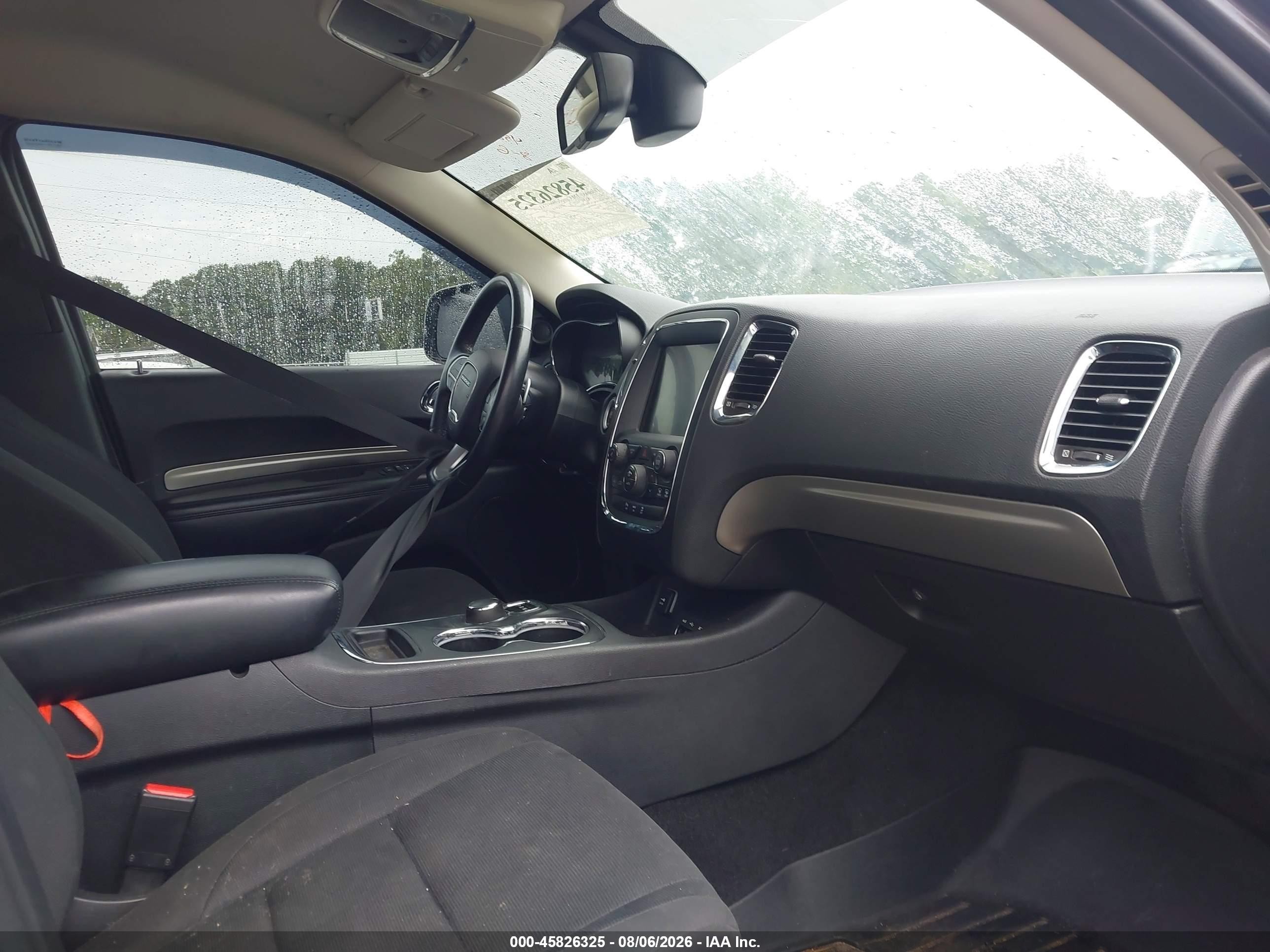 2015 Dodge Durango Sxt Серый vin: 1C4RDHAG7FC953219