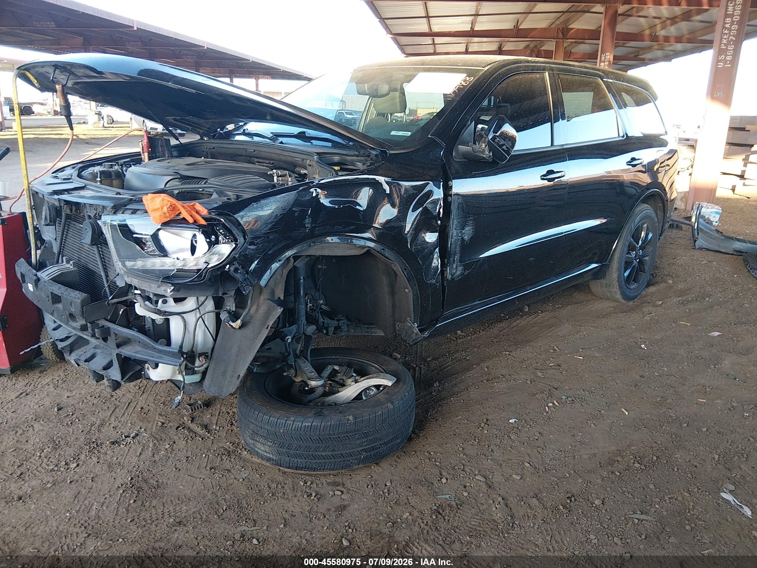 2018 Dodge Durango Sxt Rwd Black vin: 1C4RDHAG7JC413734