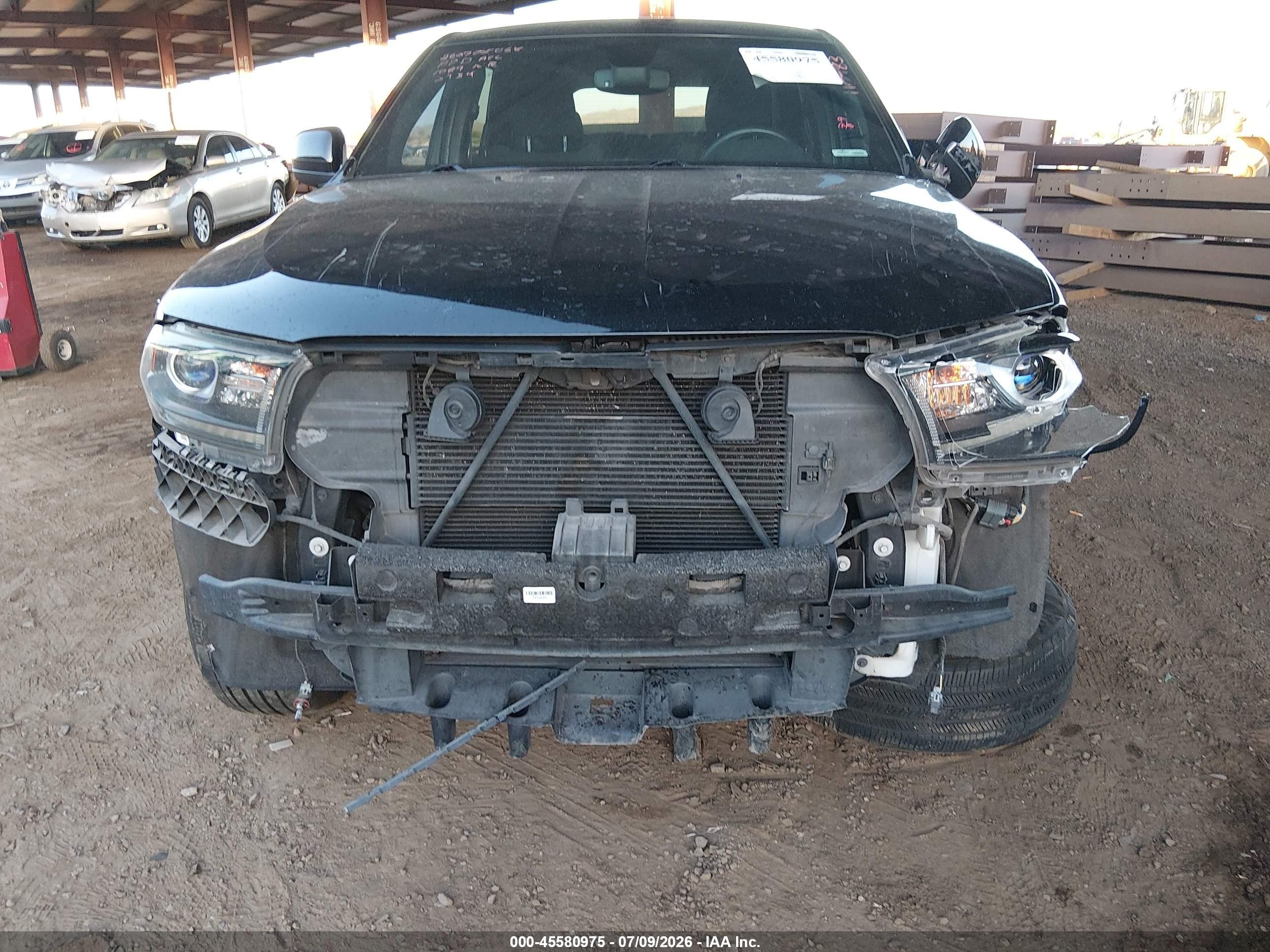 2018 Dodge Durango Sxt Rwd Black vin: 1C4RDHAG7JC413734