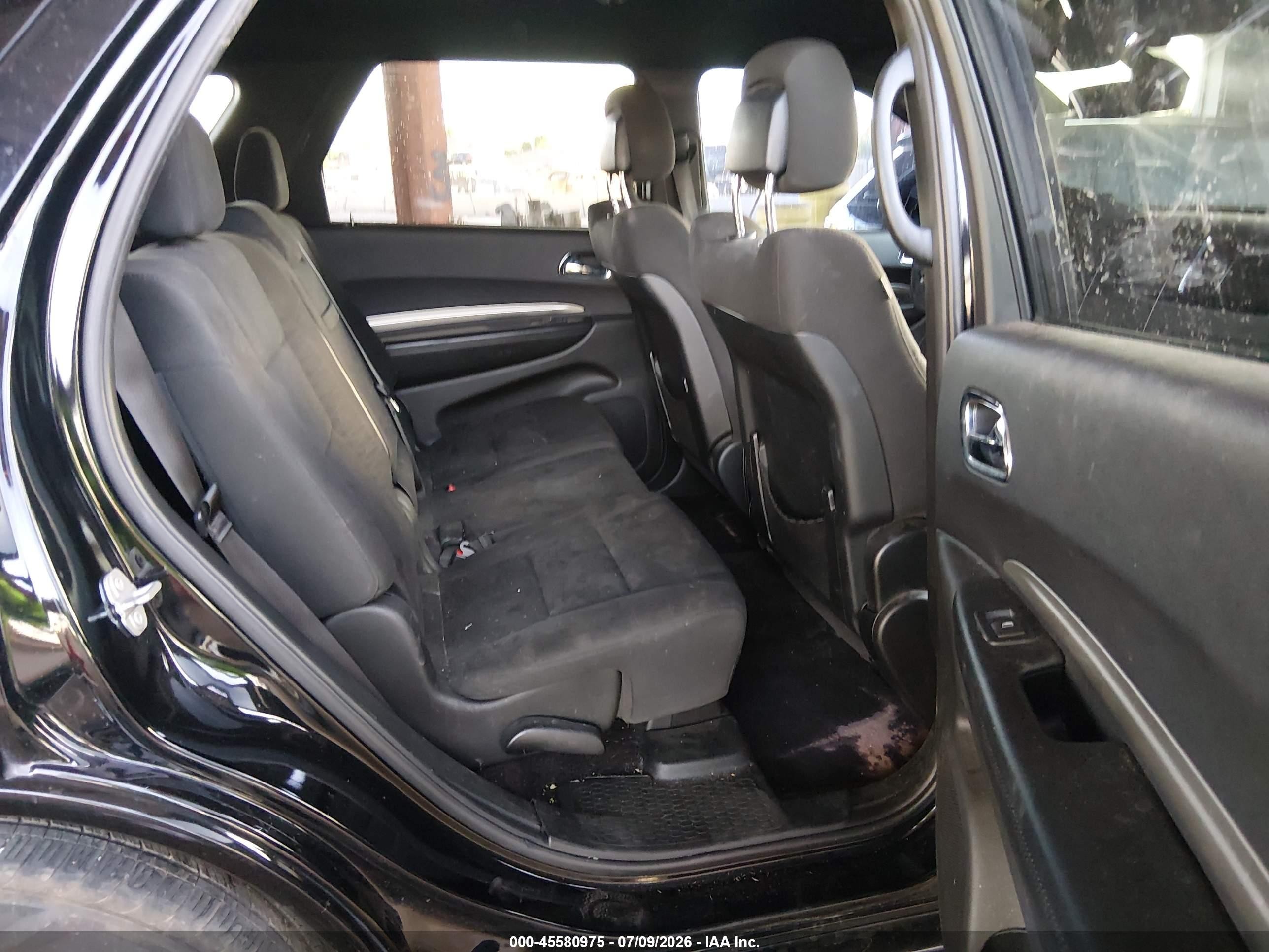 2018 Dodge Durango Sxt Rwd Black vin: 1C4RDHAG7JC413734