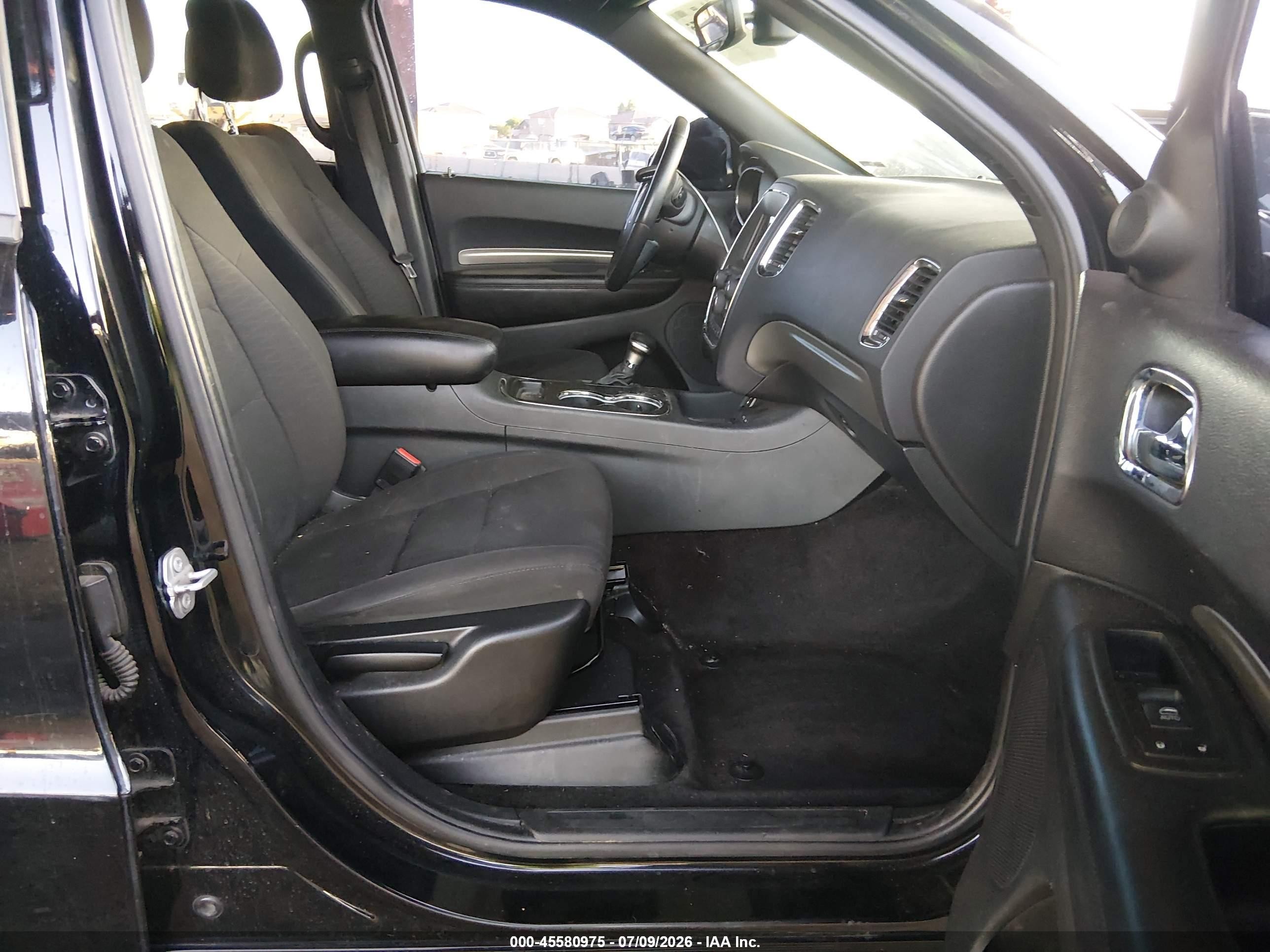 2018 Dodge Durango Sxt Rwd Black vin: 1C4RDHAG7JC413734
