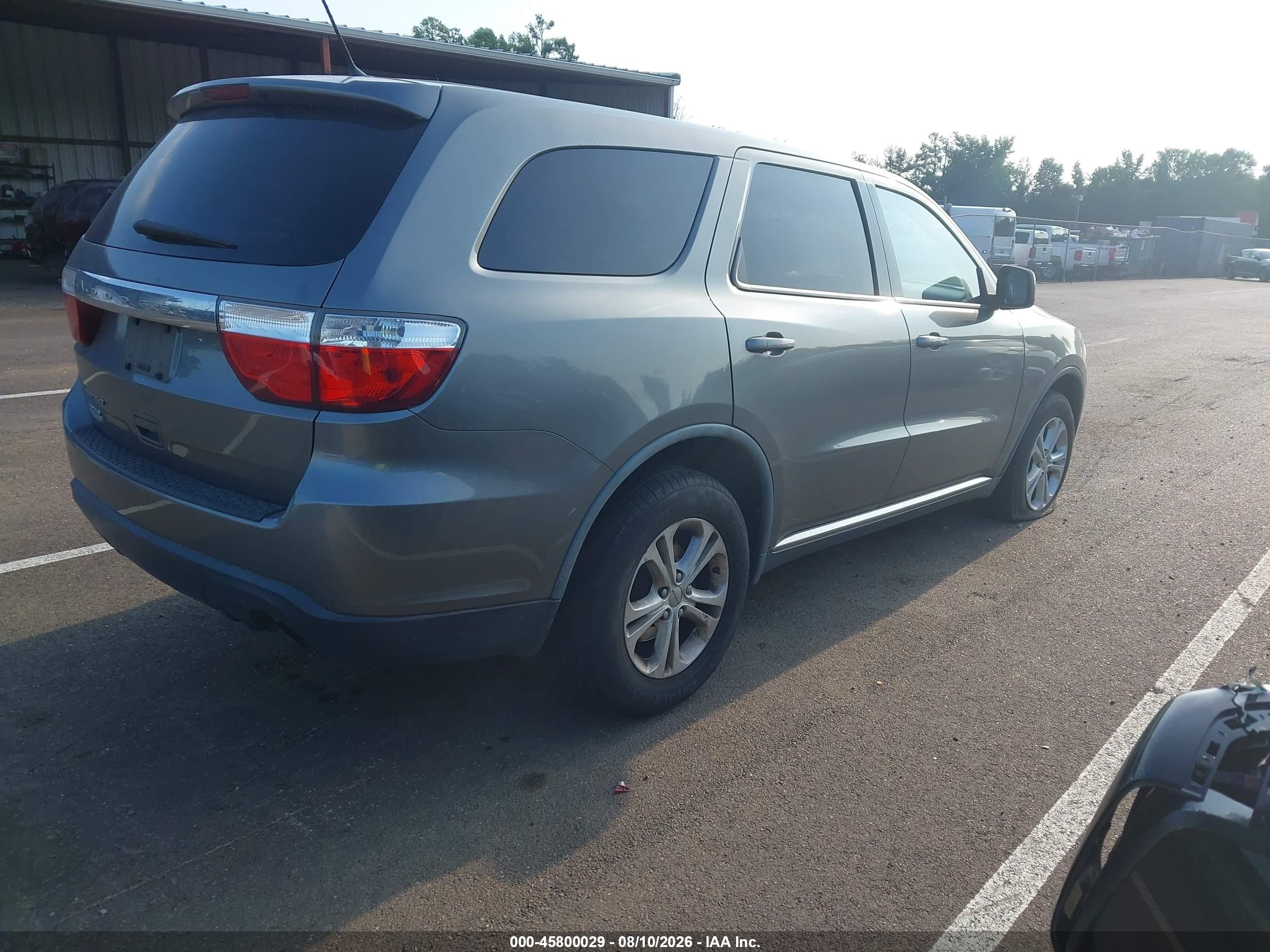 2012 Dodge Durango Sxt Серый vin: 1C4RDHAG8CC237263