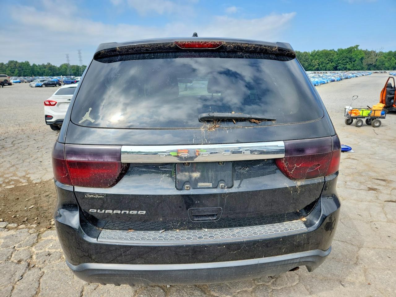 2012 Dodge Durango Sxt Черный vin: 1C4RDHAG8CC301348
