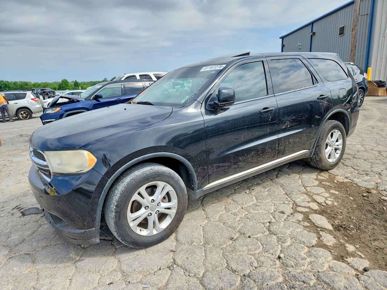 2012 Dodge Durango Sxt Black vin: 1C4RDHAG8CC301348