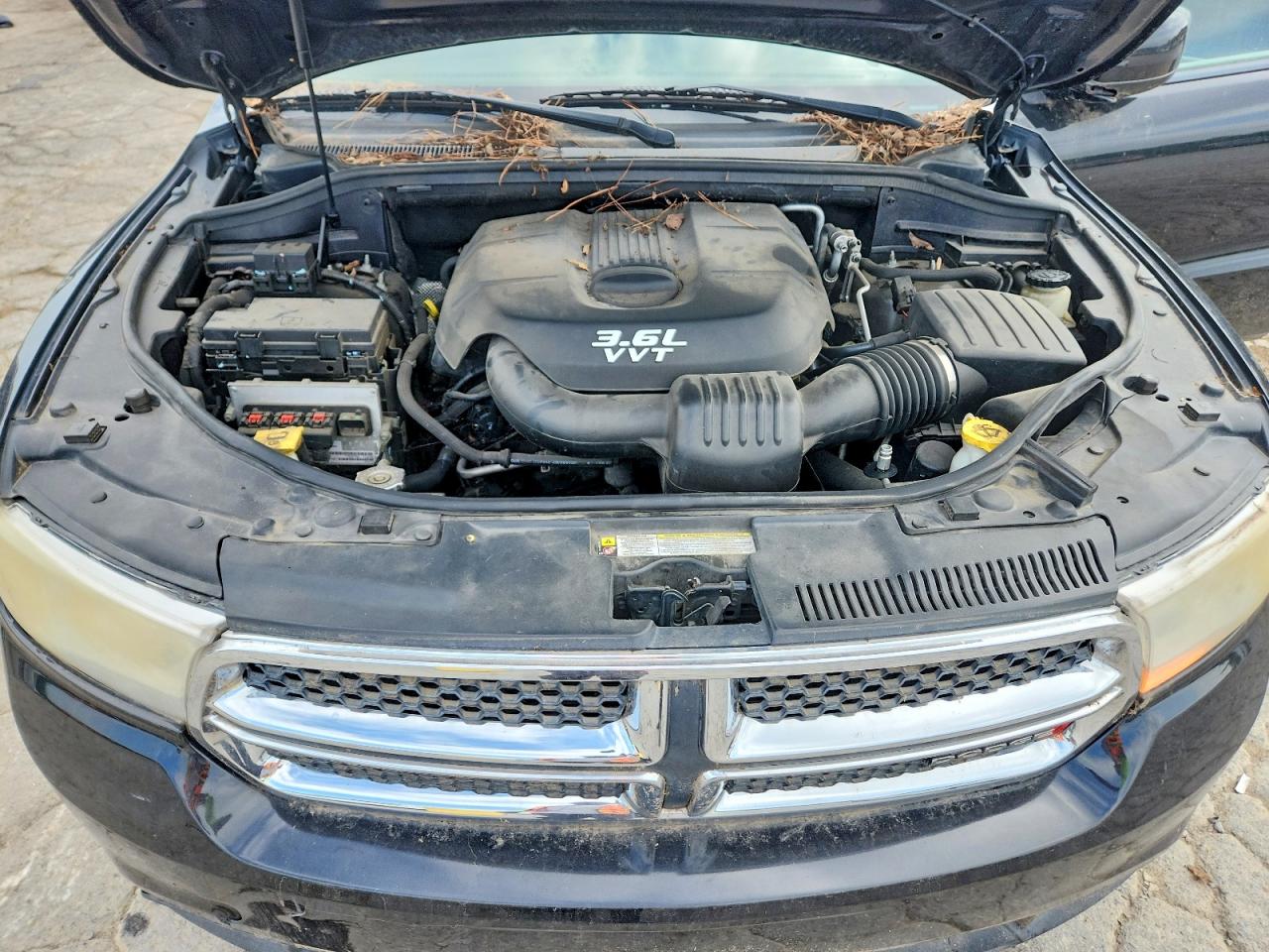 2012 Dodge Durango Sxt Черный vin: 1C4RDHAG8CC301348