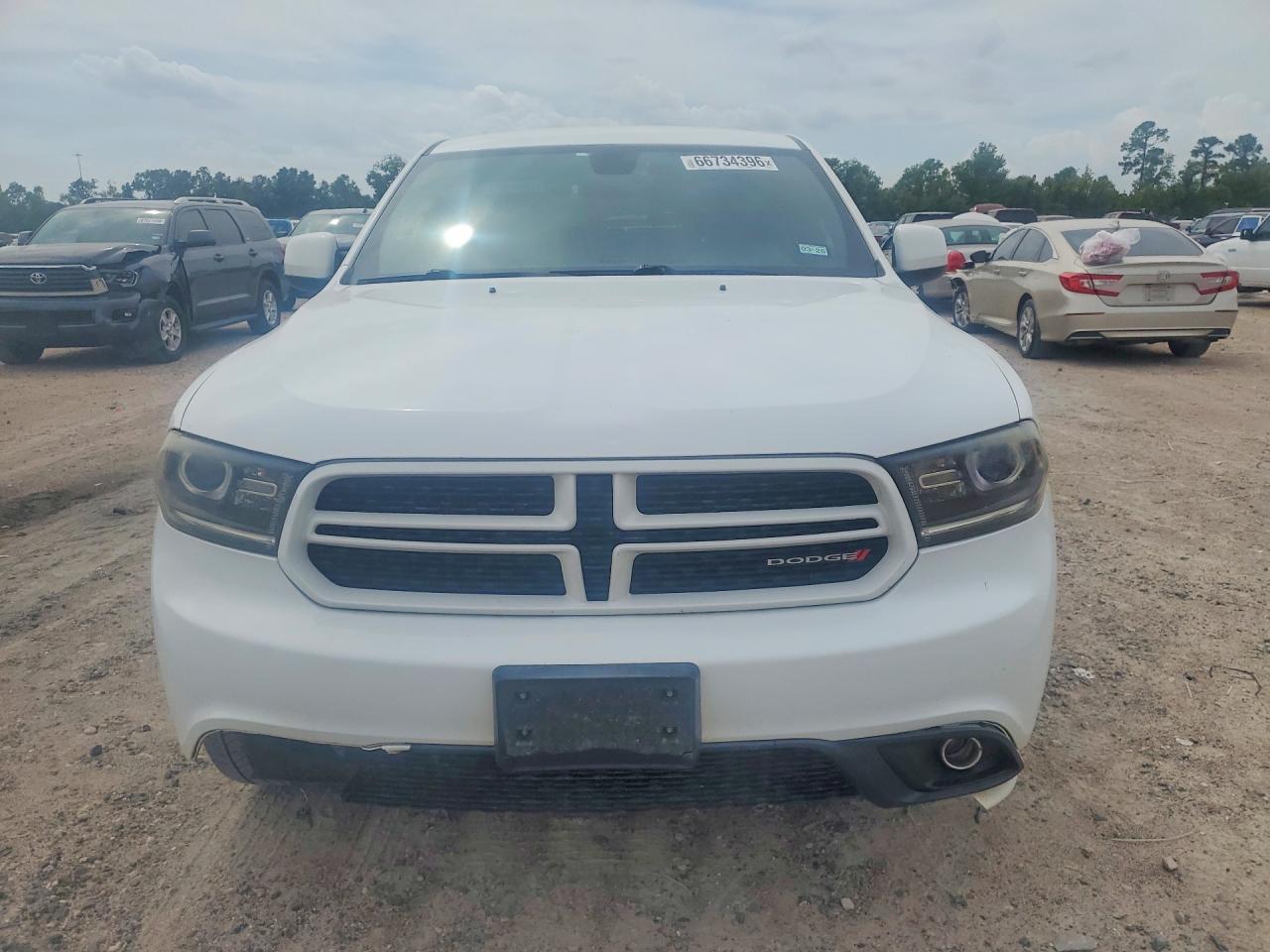 2014 Dodge Durango Sxt White vin: 1C4RDHAG8EC266720