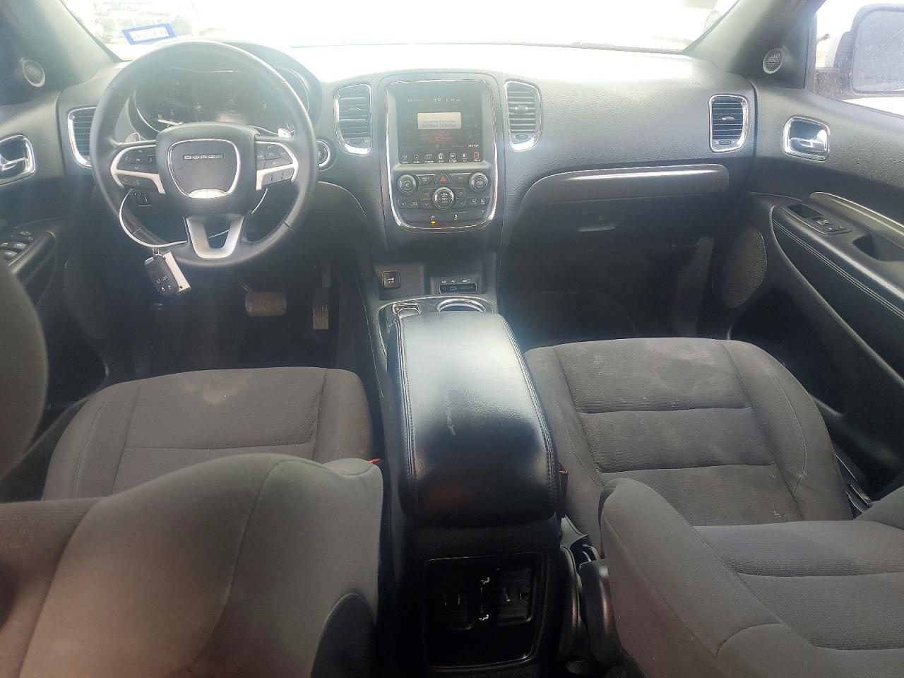 2014 Dodge Durango Sxt White vin: 1C4RDHAG8EC266720