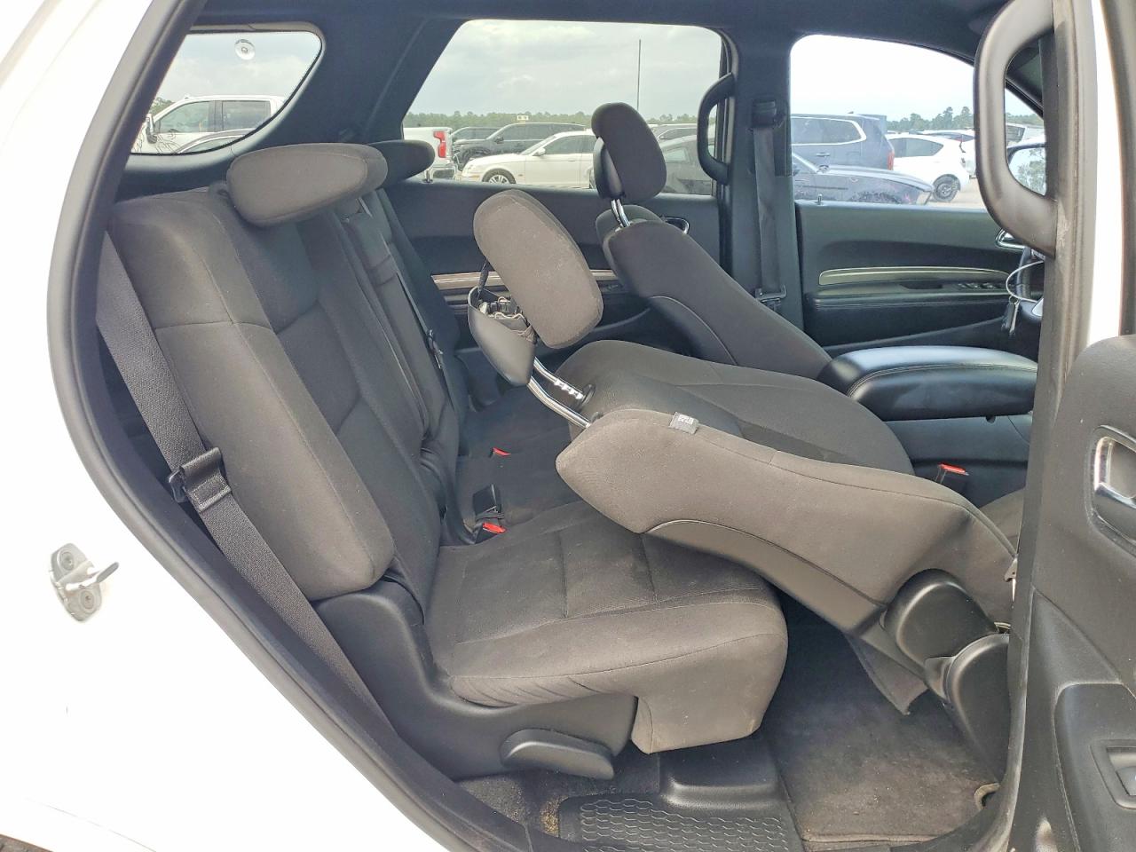 2014 Dodge Durango Sxt White vin: 1C4RDHAG8EC266720