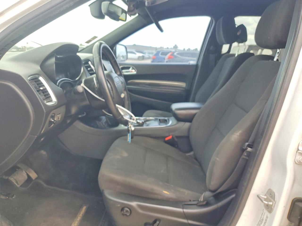 2014 Dodge Durango Sxt White vin: 1C4RDHAG8EC266720