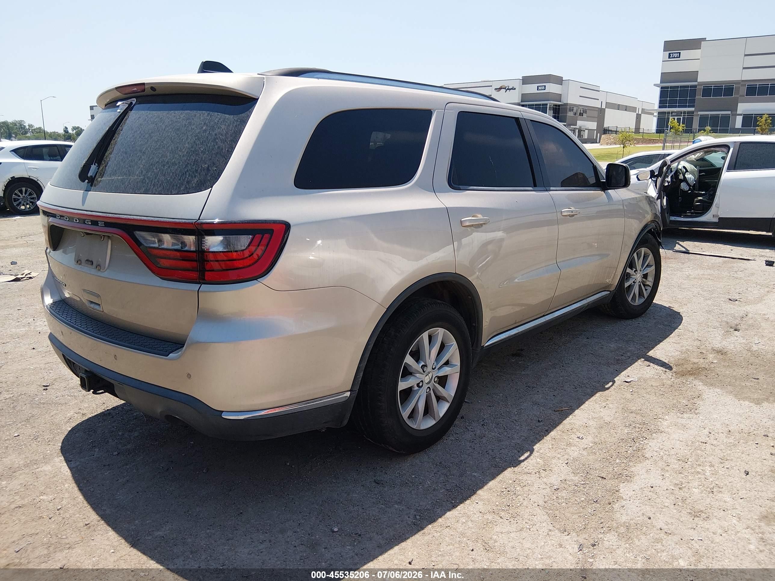 2014 Dodge Durango Sxt Tan vin: 1C4RDHAG8EC300686