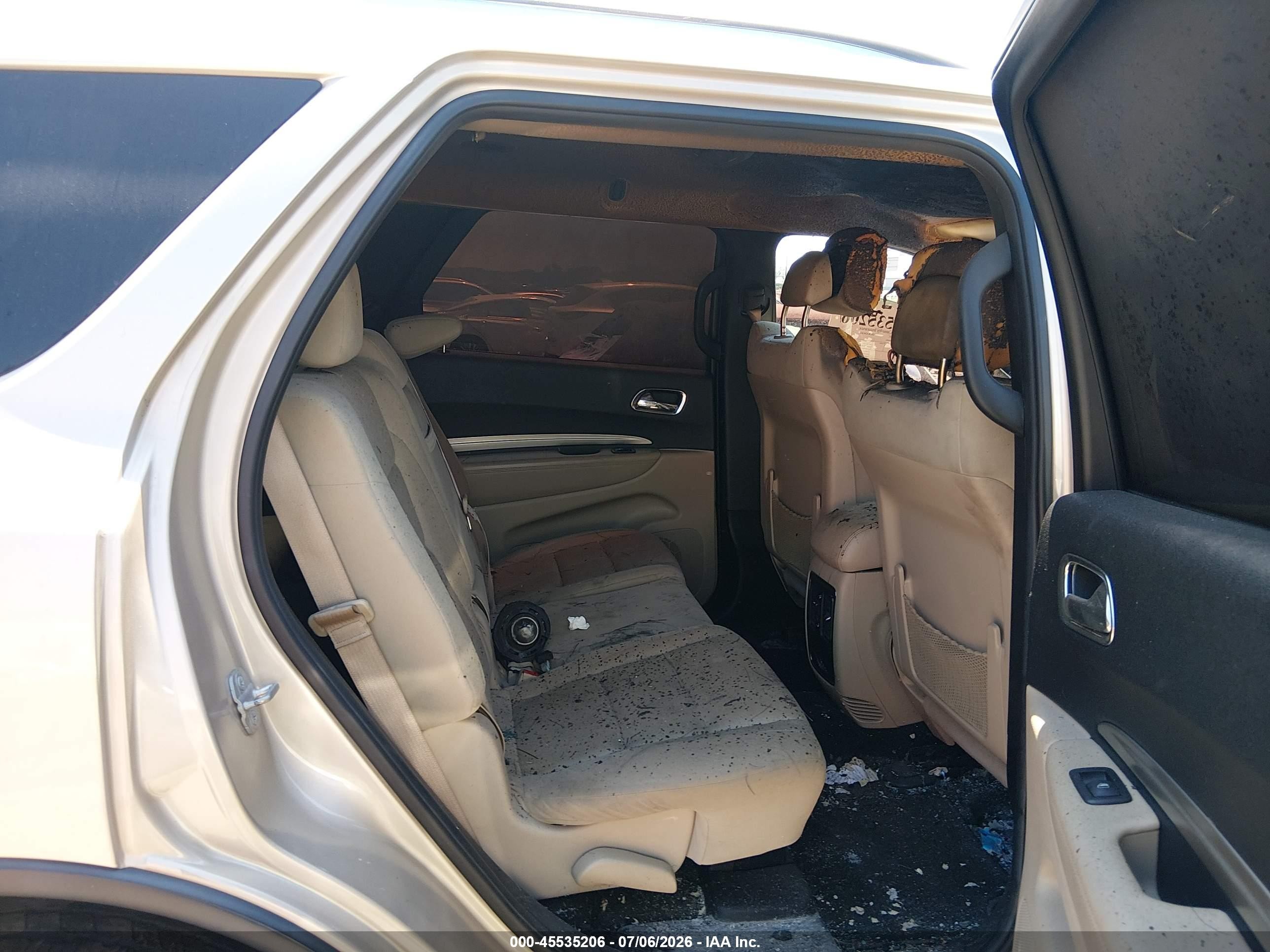 2014 Dodge Durango Sxt Tan vin: 1C4RDHAG8EC300686
