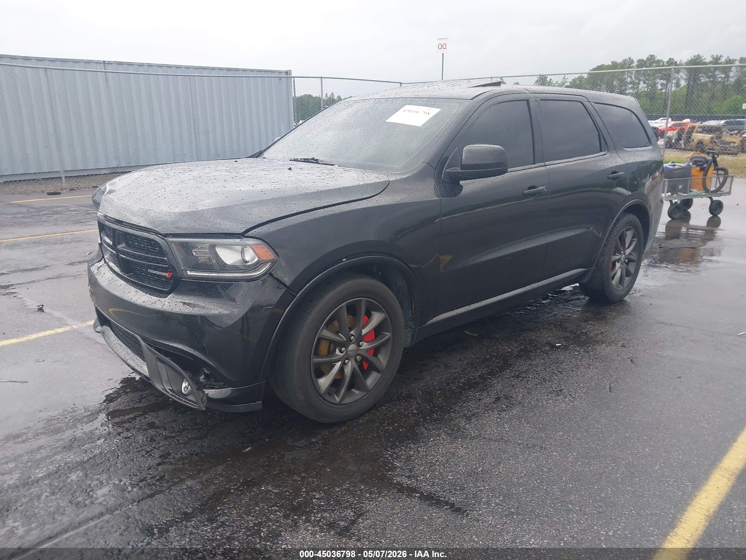 2014 Dodge Durango Sxt Черный vin: 1C4RDHAG8EC396769