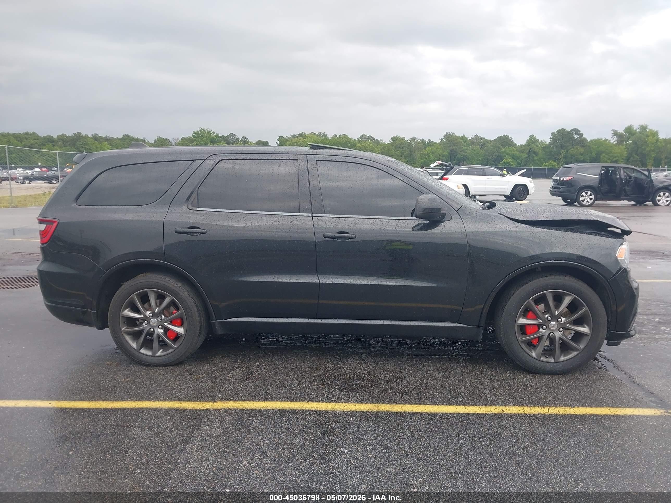 2014 Dodge Durango Sxt Черный vin: 1C4RDHAG8EC396769