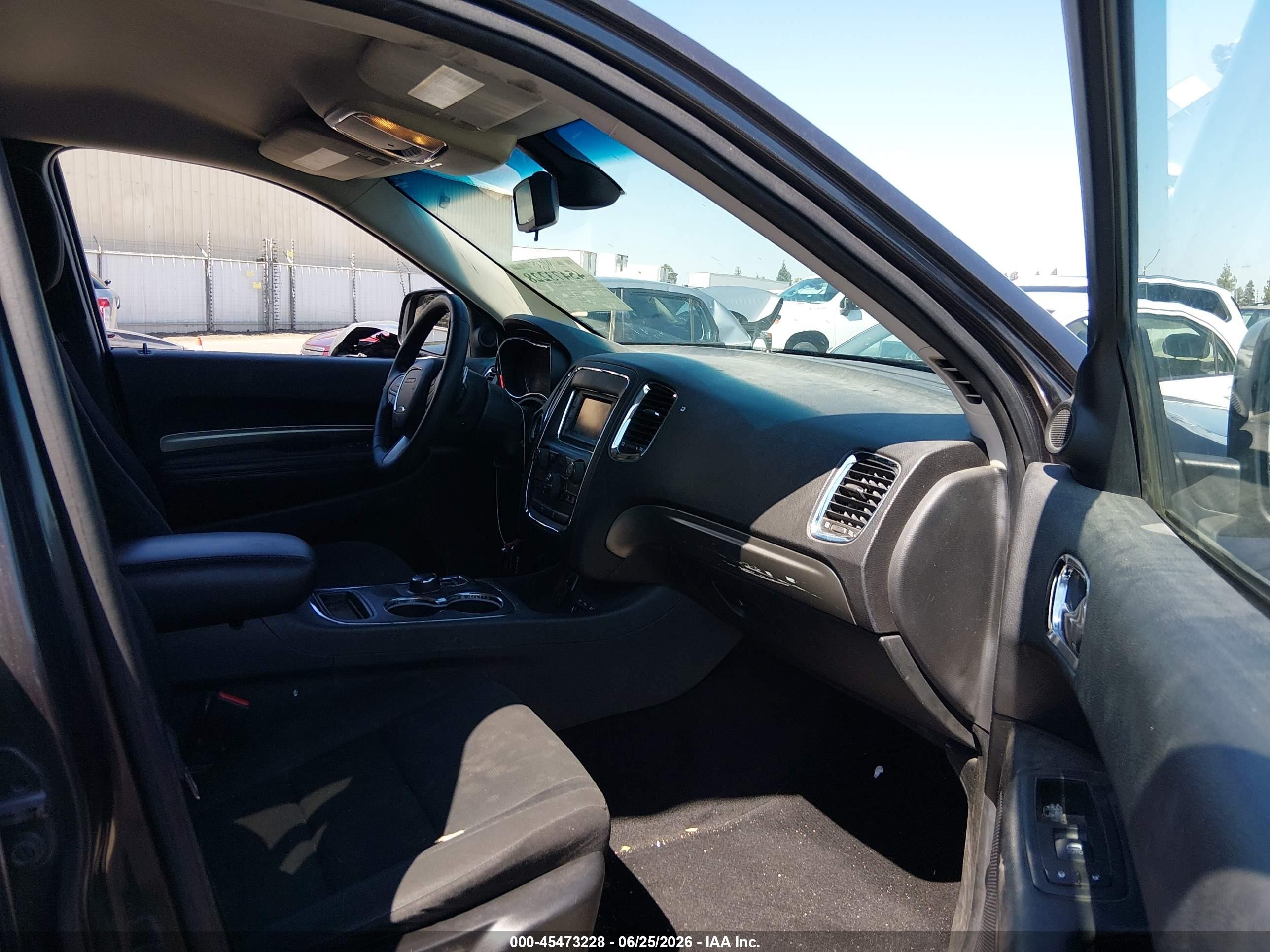 2014 Dodge Durango Sxt Gray vin: 1C4RDHAG8EC454704