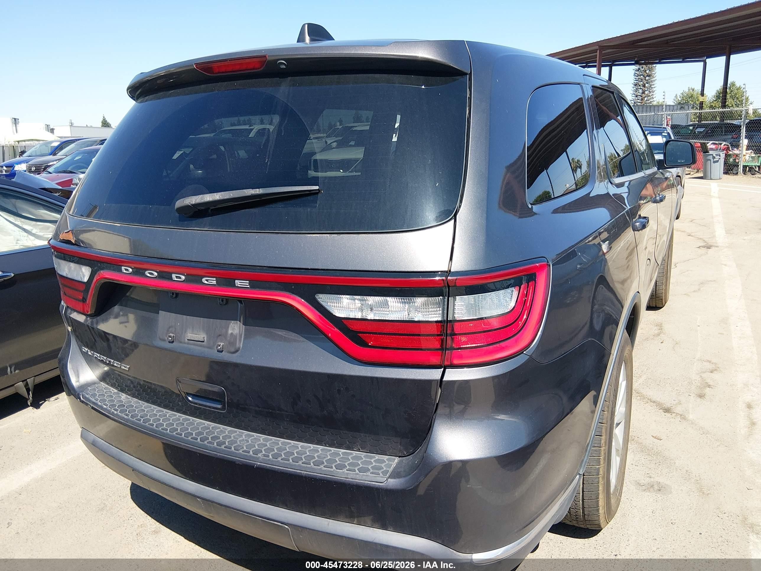 2014 Dodge Durango Sxt Gray vin: 1C4RDHAG8EC454704