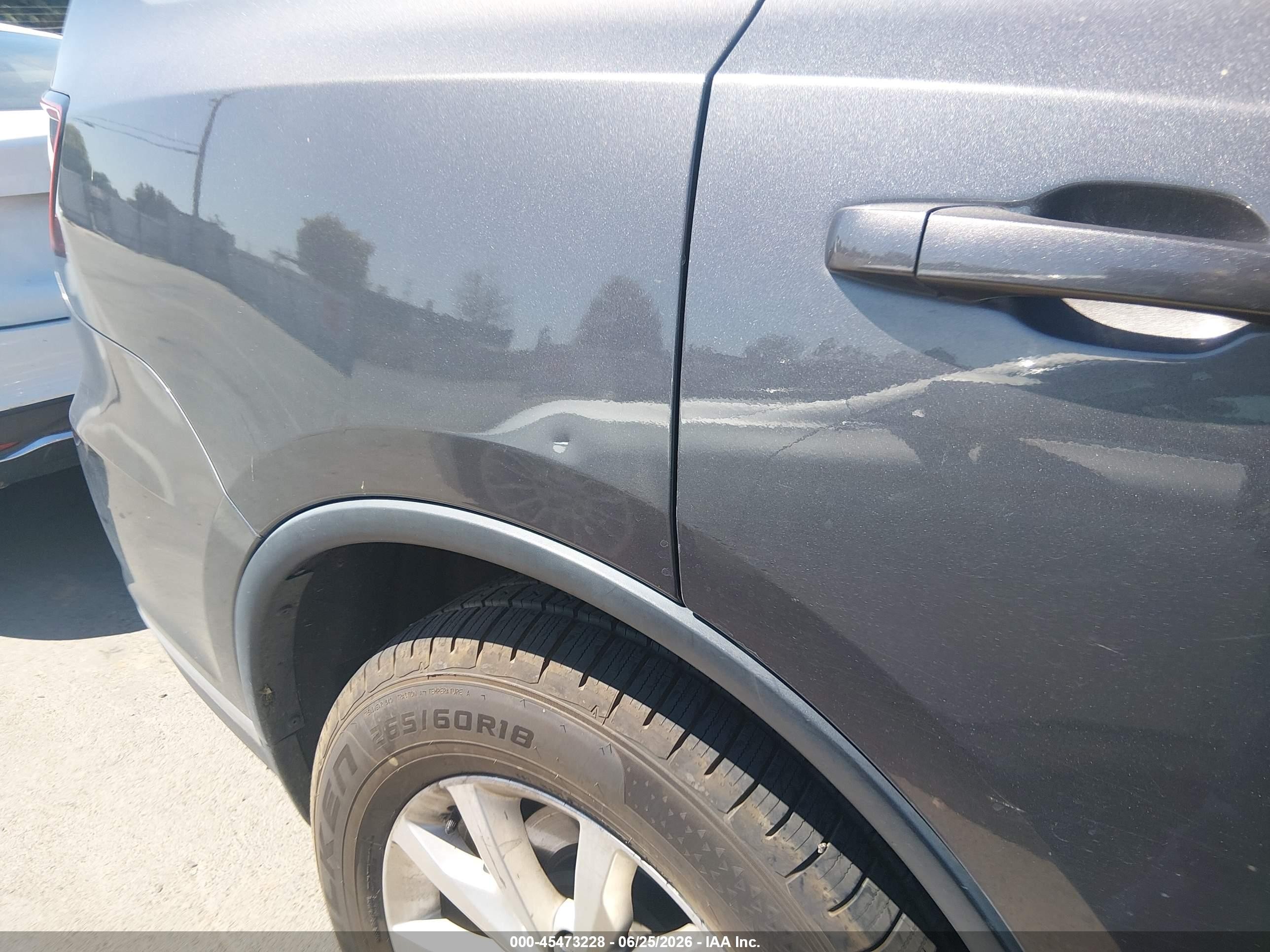 2014 Dodge Durango Sxt Gray vin: 1C4RDHAG8EC454704