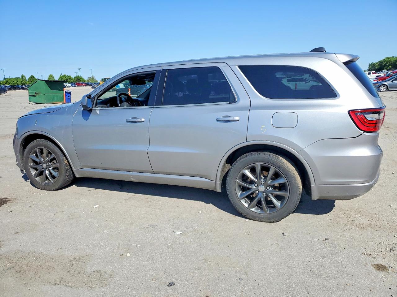 2014 Dodge Durango Sxt Silver vin: 1C4RDHAG8EC476766